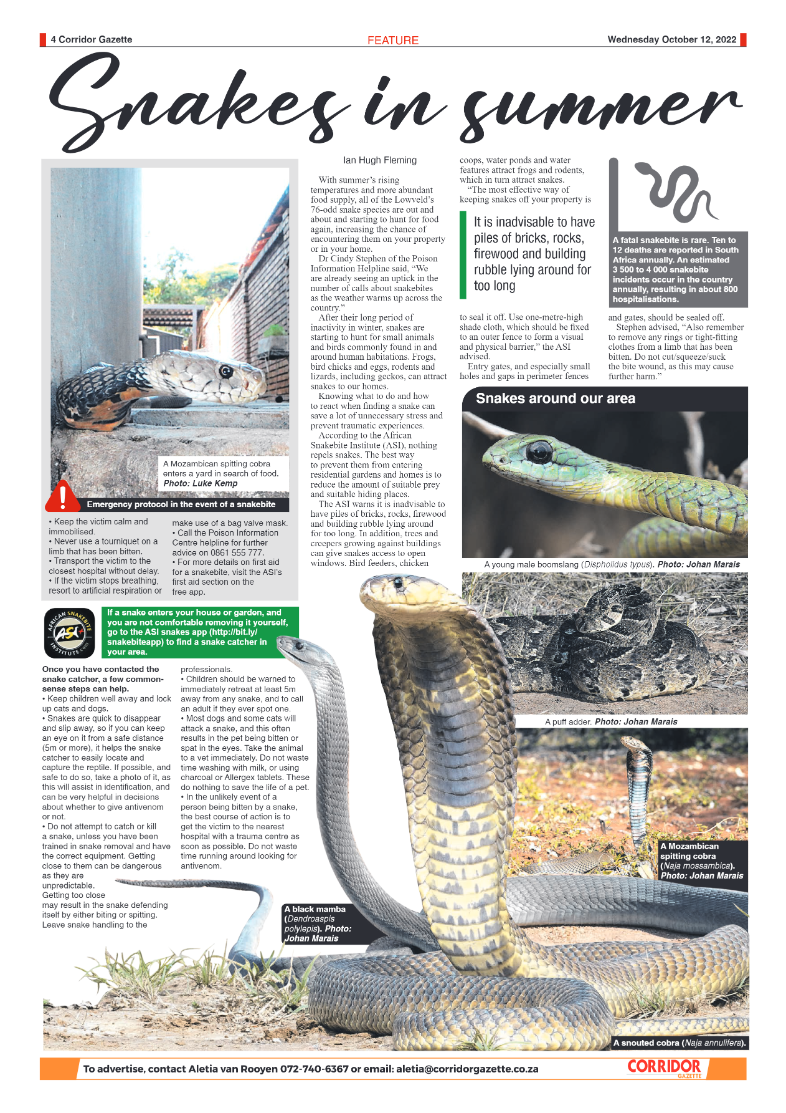 Corridor Gazette 12 October 2022 page 4