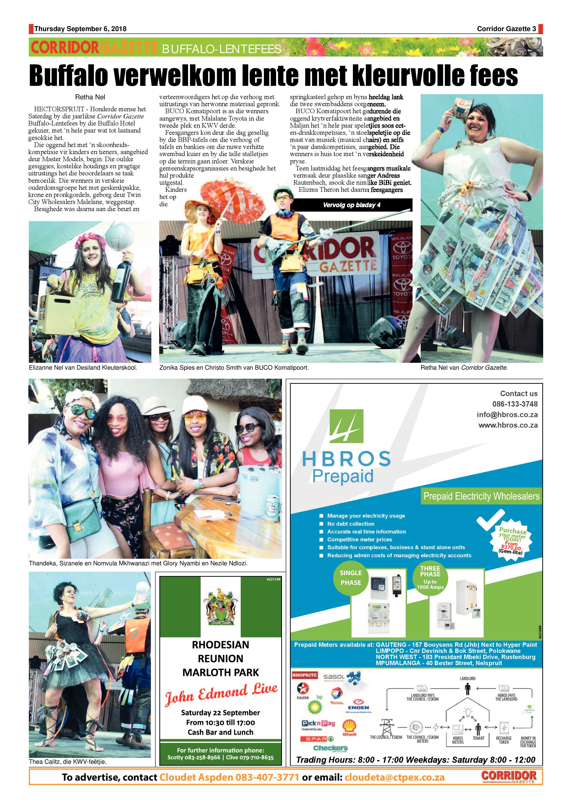 Corridor Gazette 06 September 2018 page 3