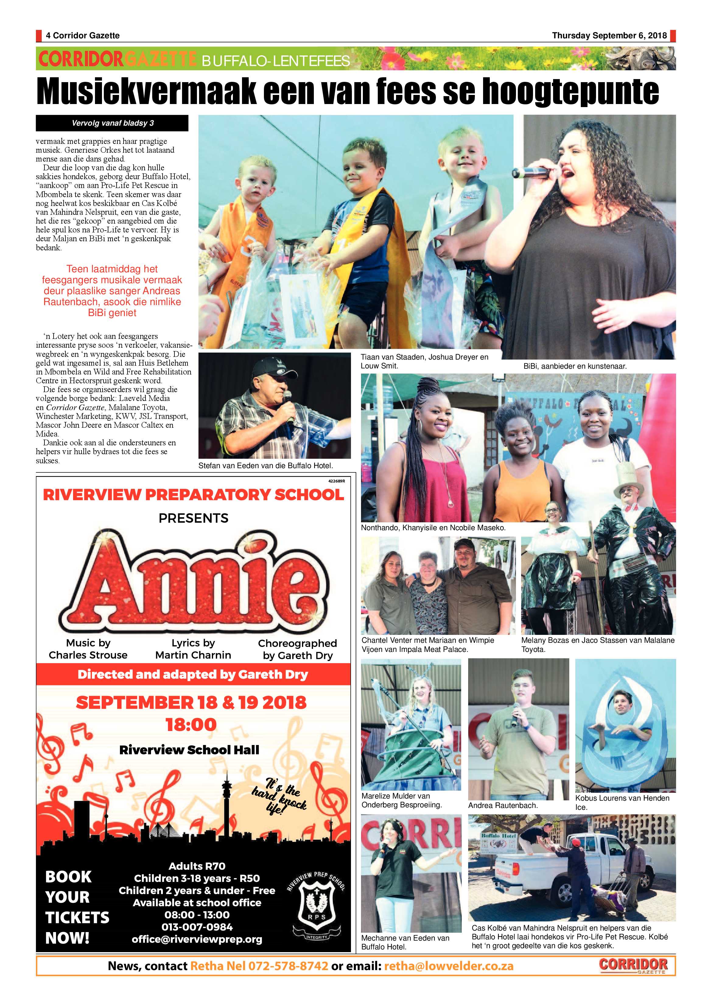 Corridor Gazette 06 September 2018 page 4