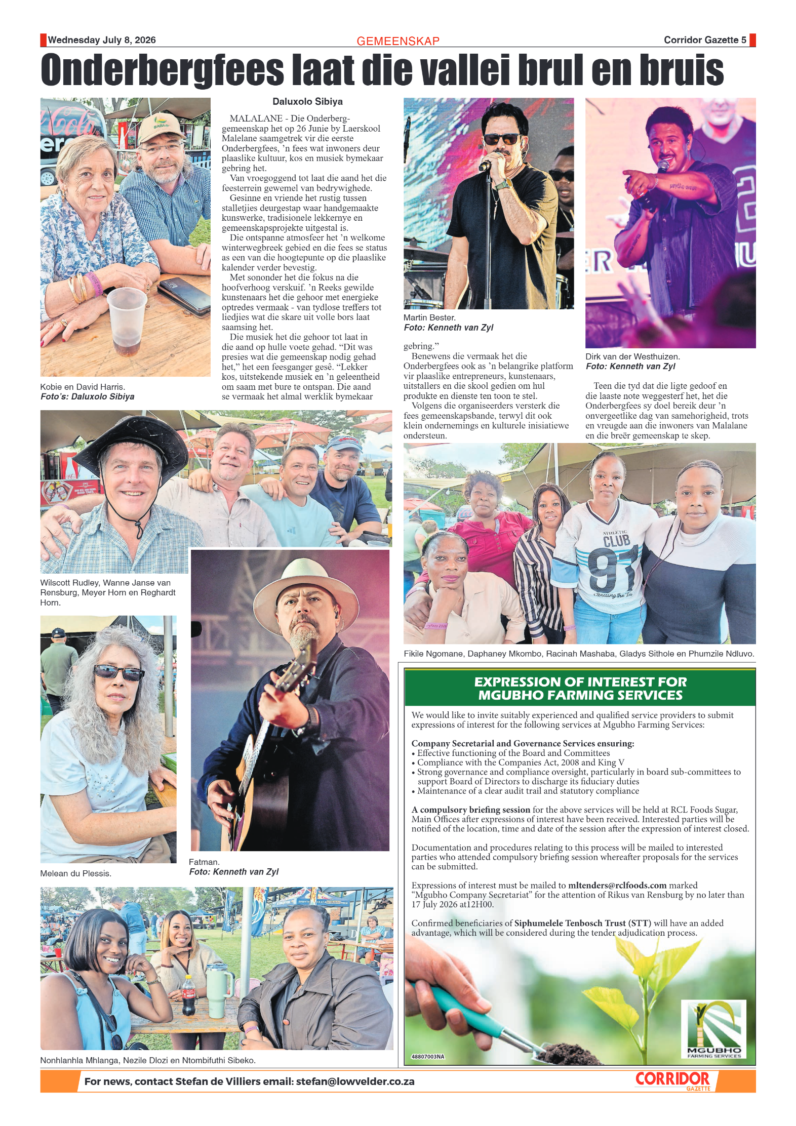 Corridor Gazette 8 July 2026 page 5