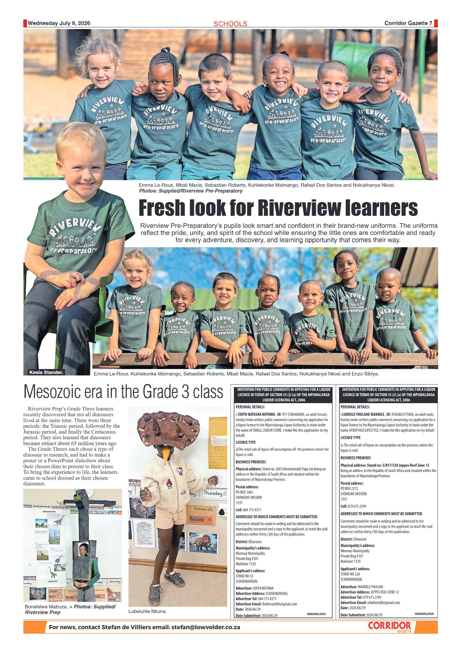 Corridor Gazette 8 July 2026 page 7