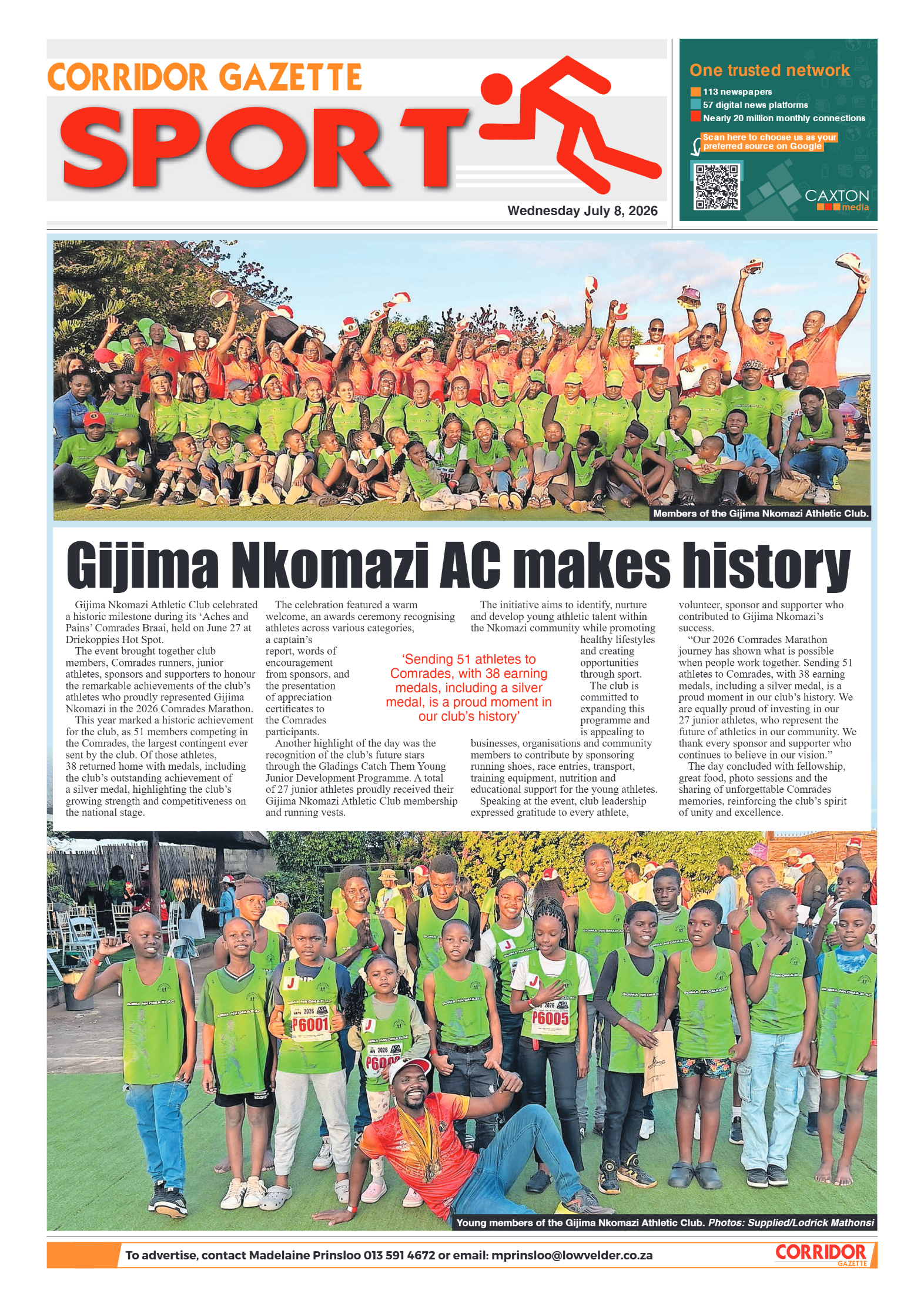 Corridor Gazette 8 July 2026 page 8