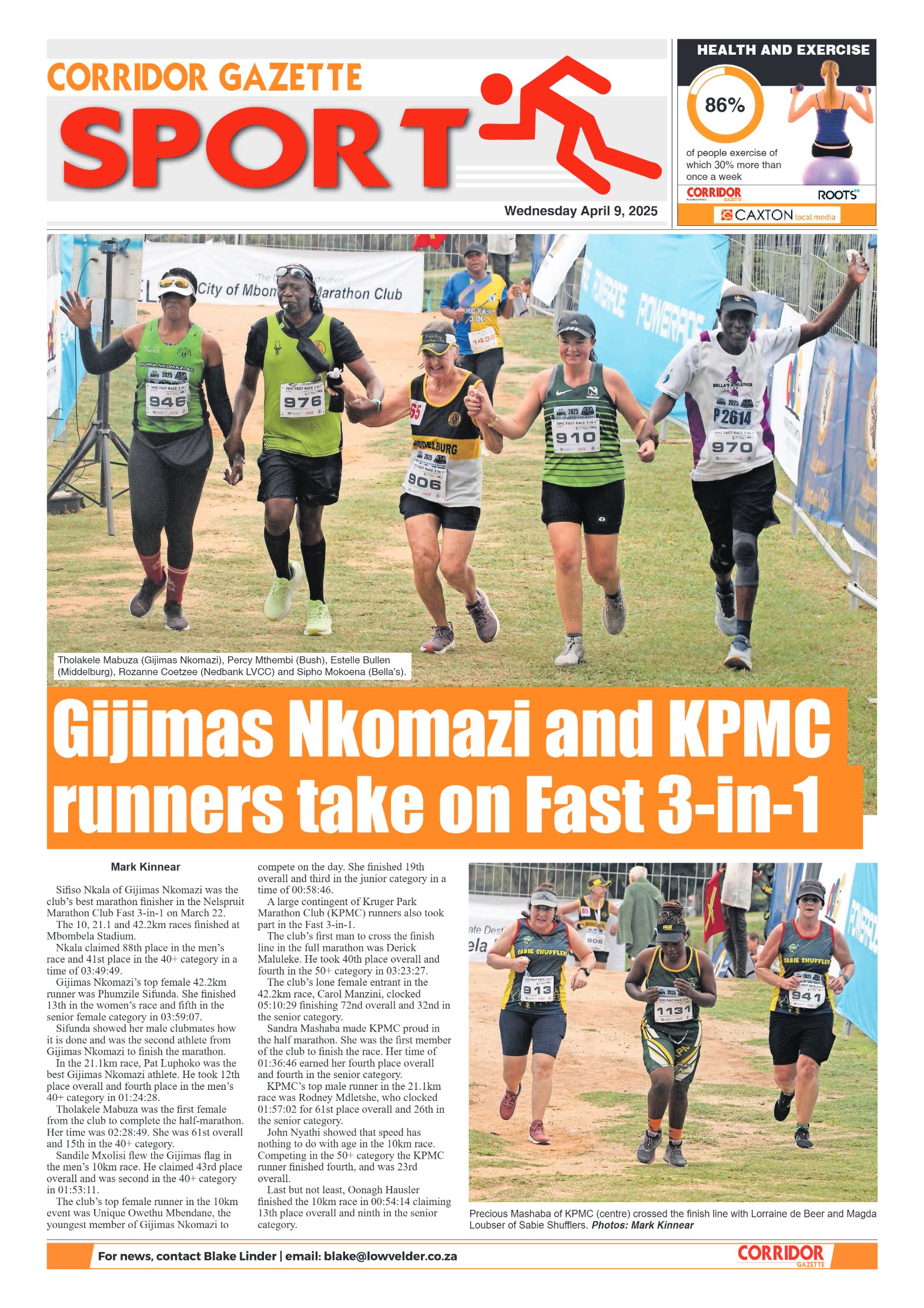 Corridor Gazette 09 April 2025 page 8