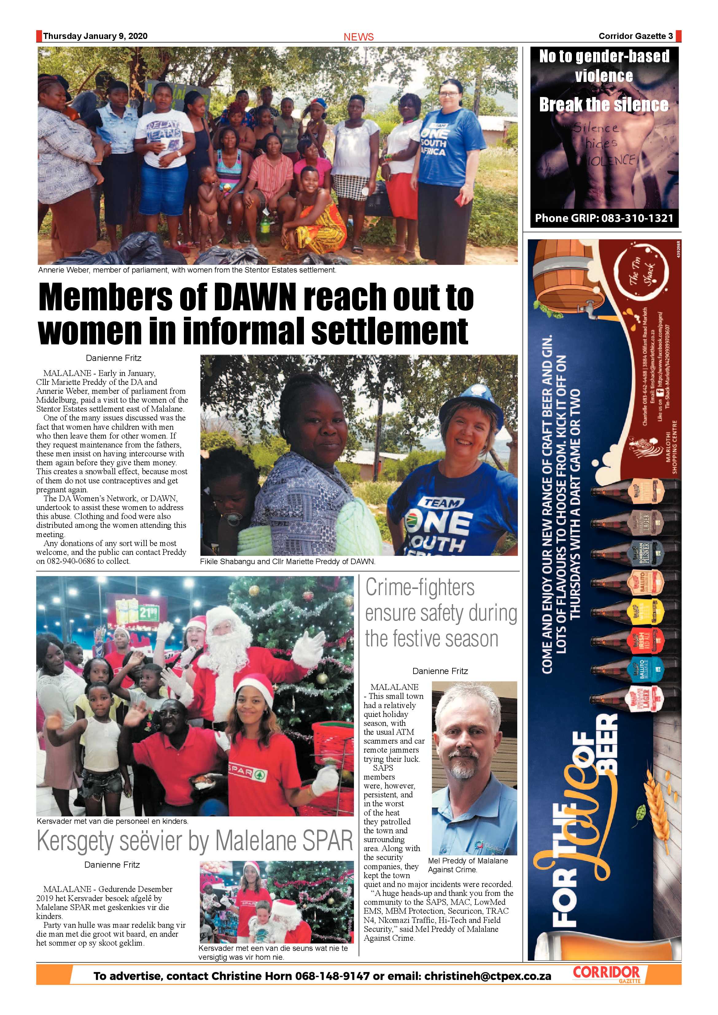 Corridor Gazette 09 January 2020 page 3