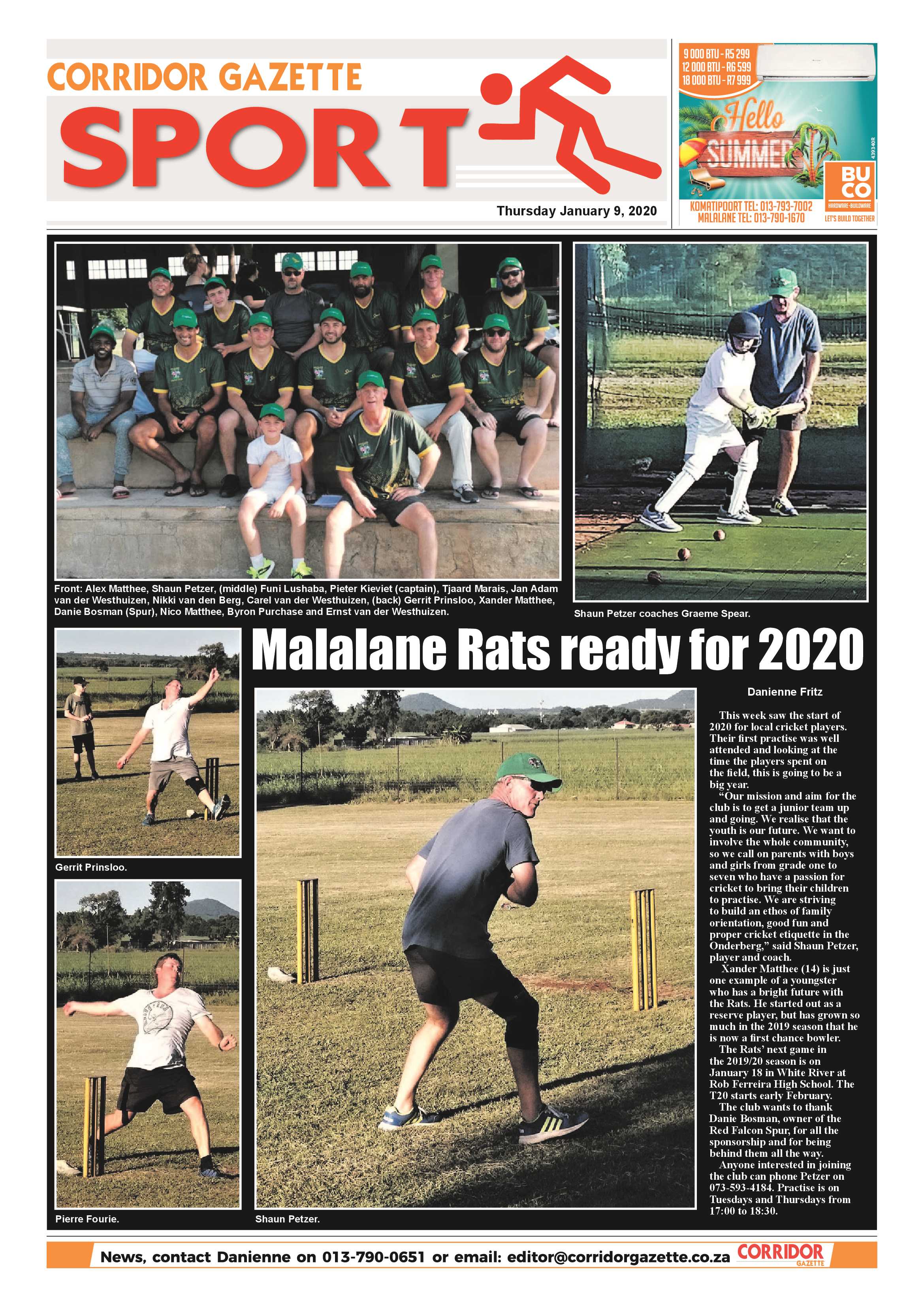 Corridor Gazette 09 January 2020 page 8