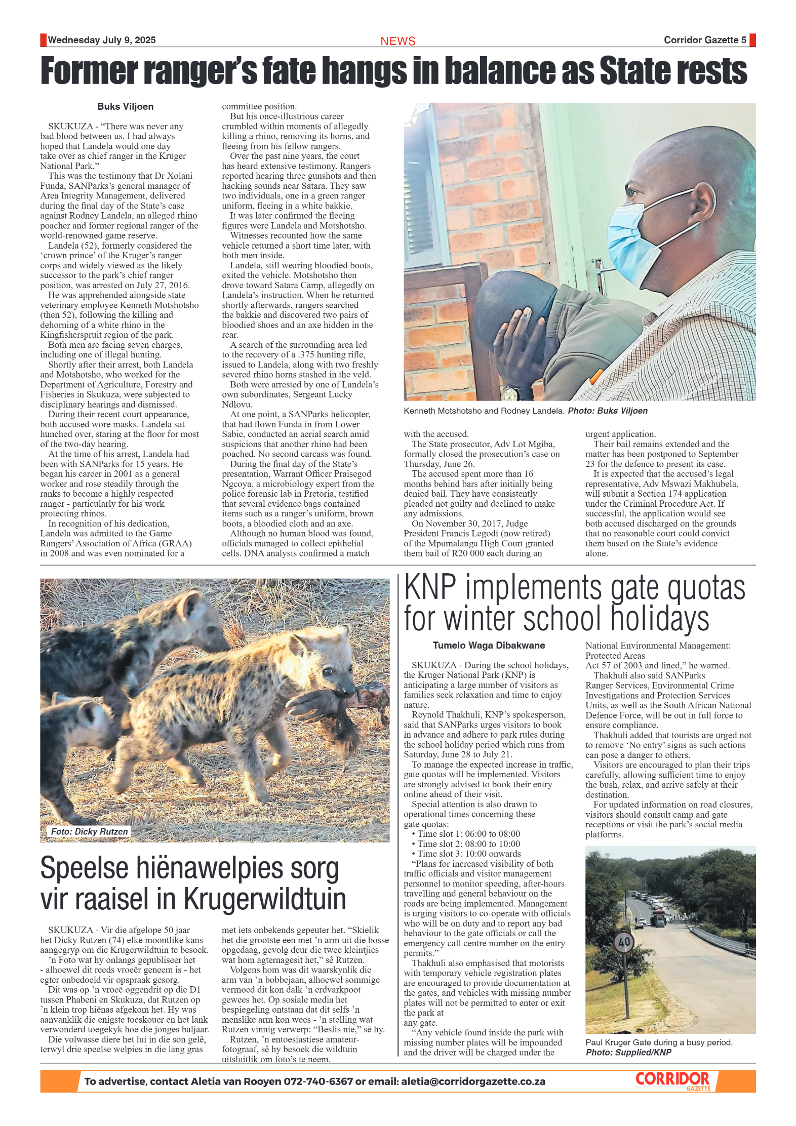 Corridor Gazette 09 July 2025 page 5