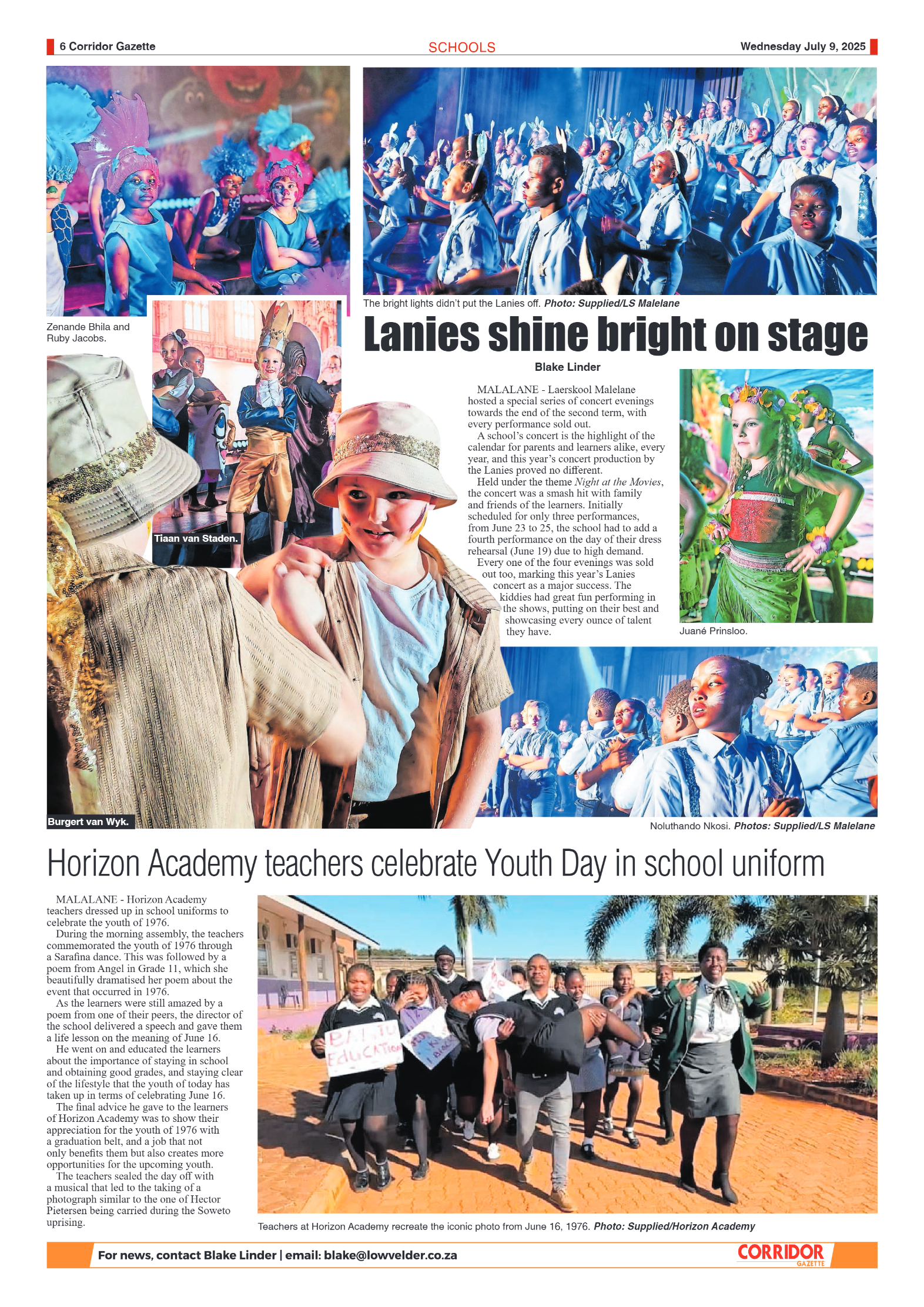 Corridor Gazette 09 July 2025 page 6