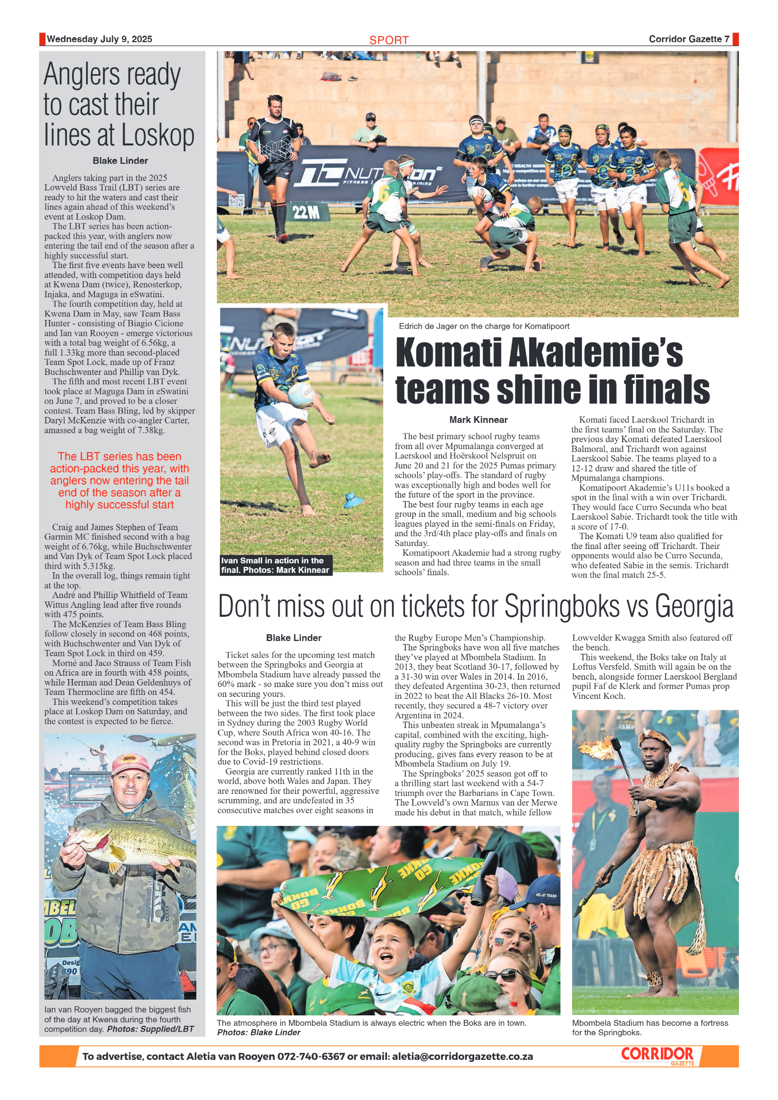 Corridor Gazette 09 July 2025 page 7