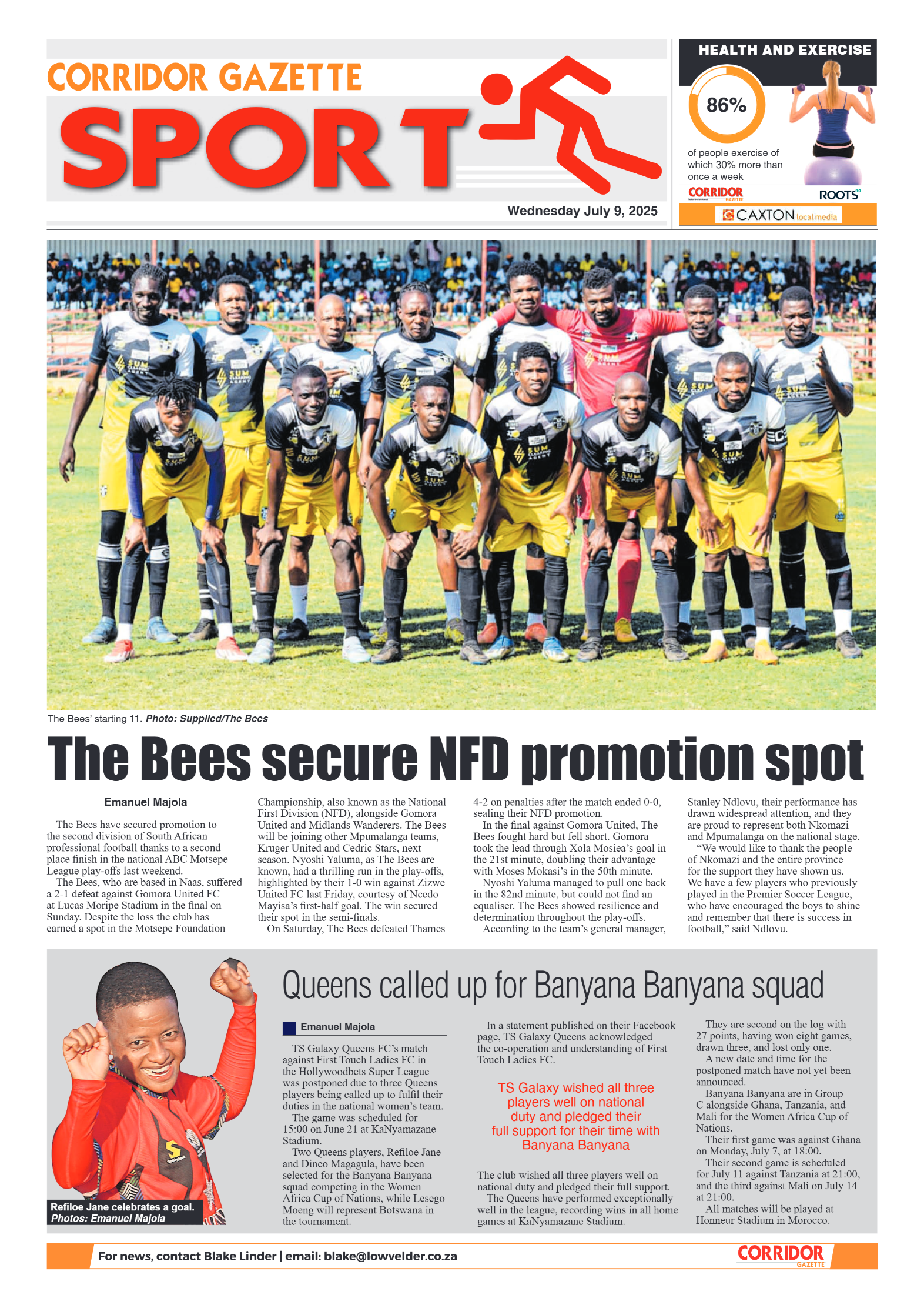 Corridor Gazette 09 July 2025 page 8