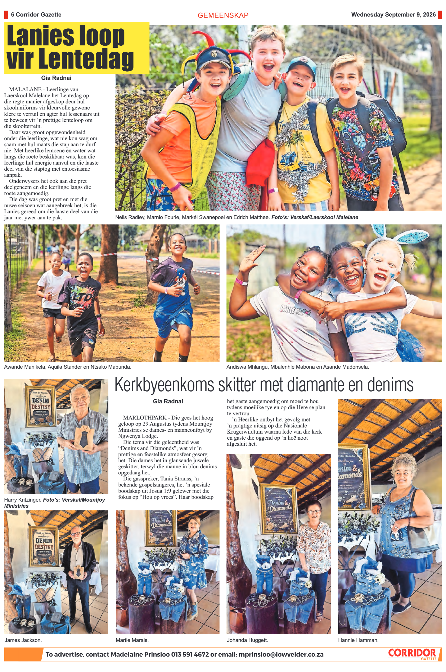 Corridor Gazette 9 September 2025 page 6