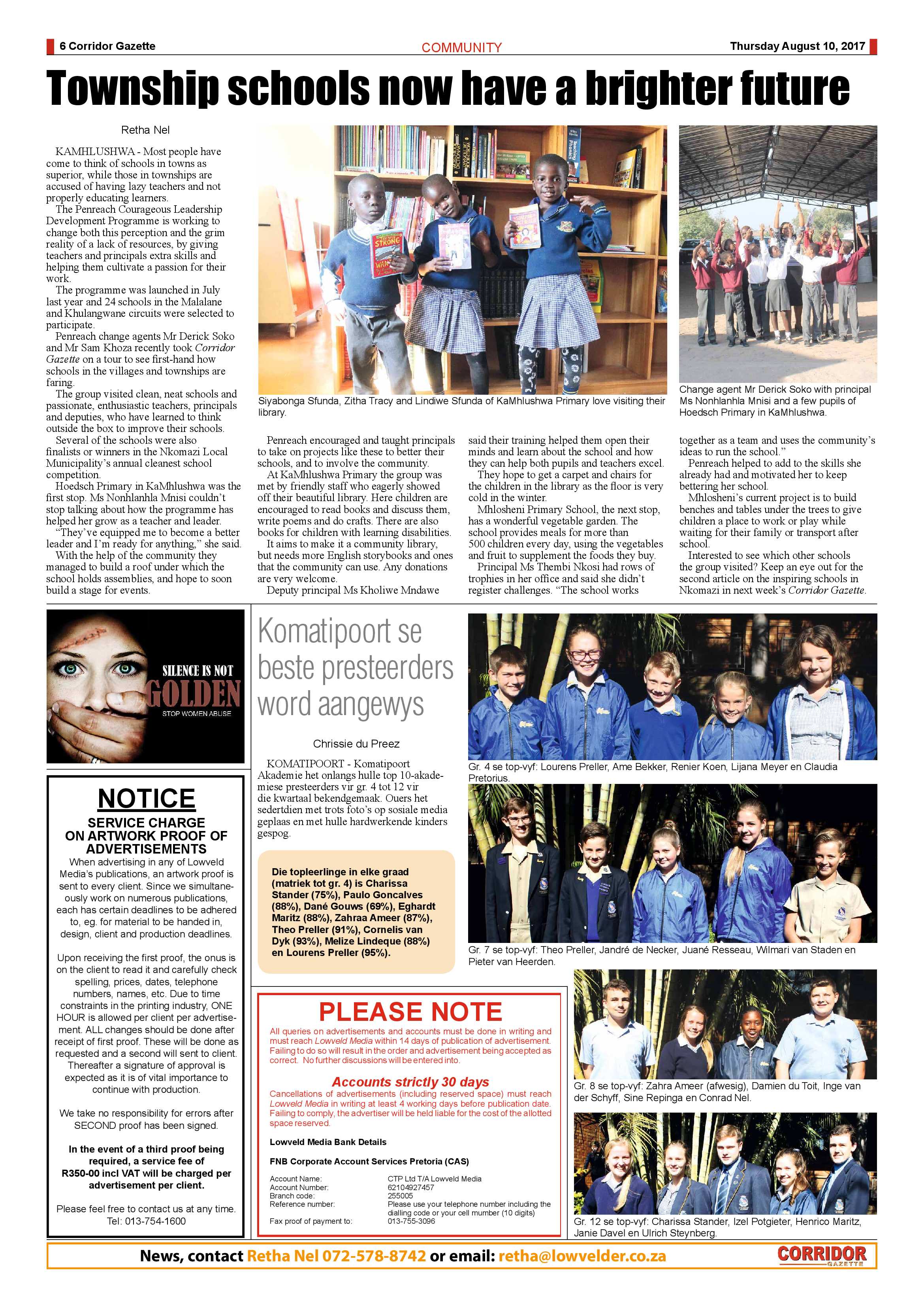 Corridor Gazette 10 August 2017 page 6