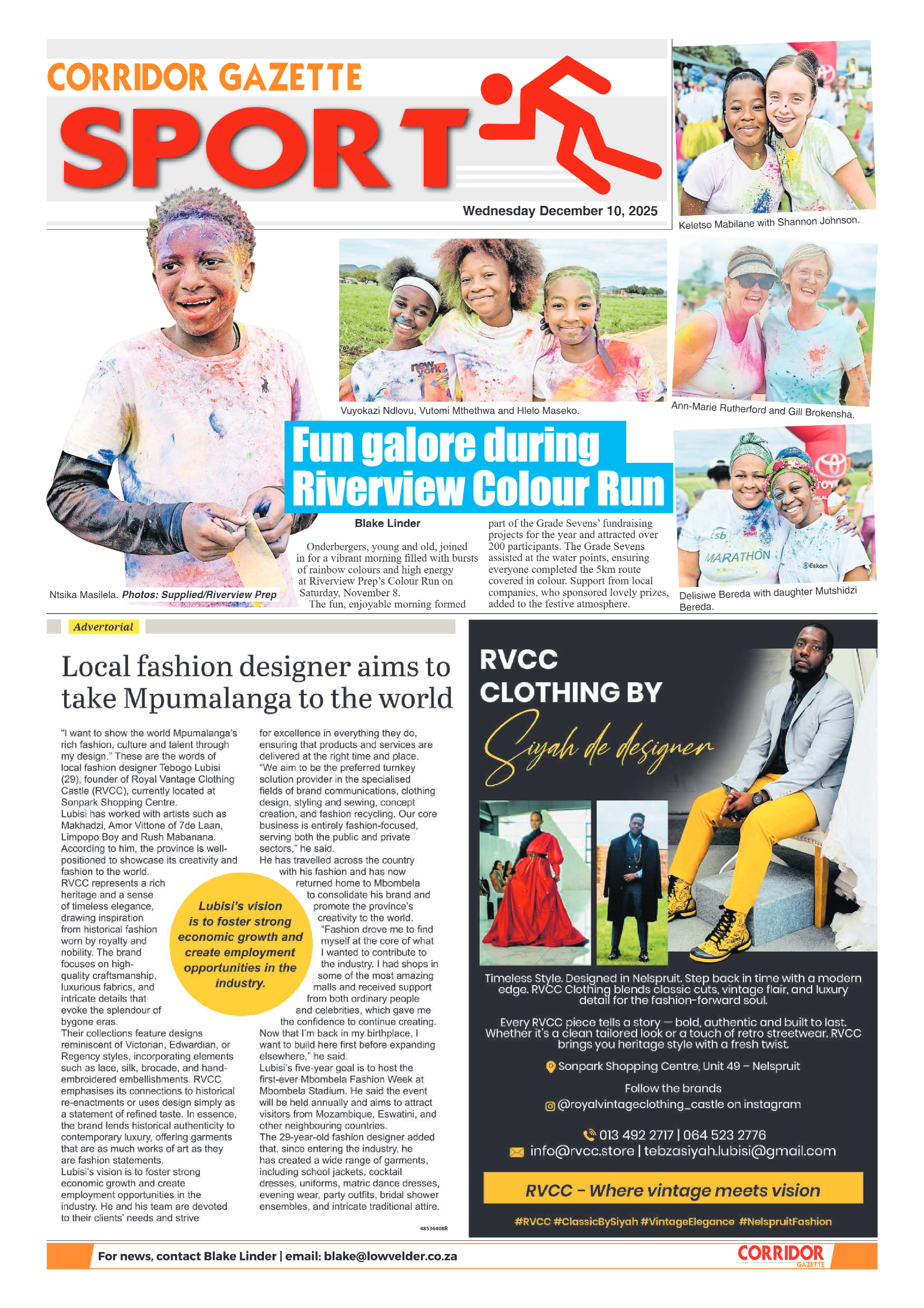 Corridor Gazette 10 December 2025 page 6