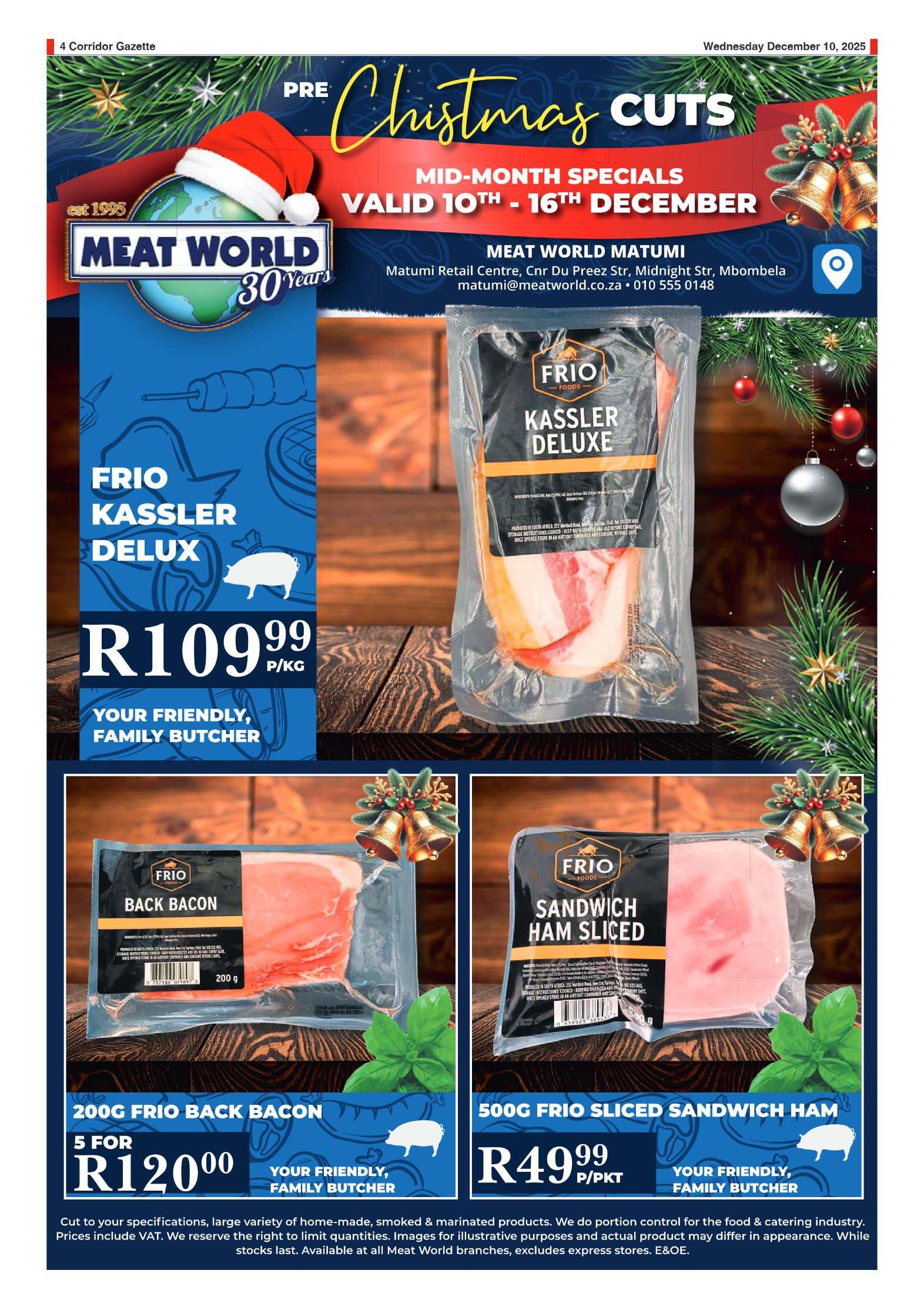 Corridor Gazette 10 December 2025 page 8