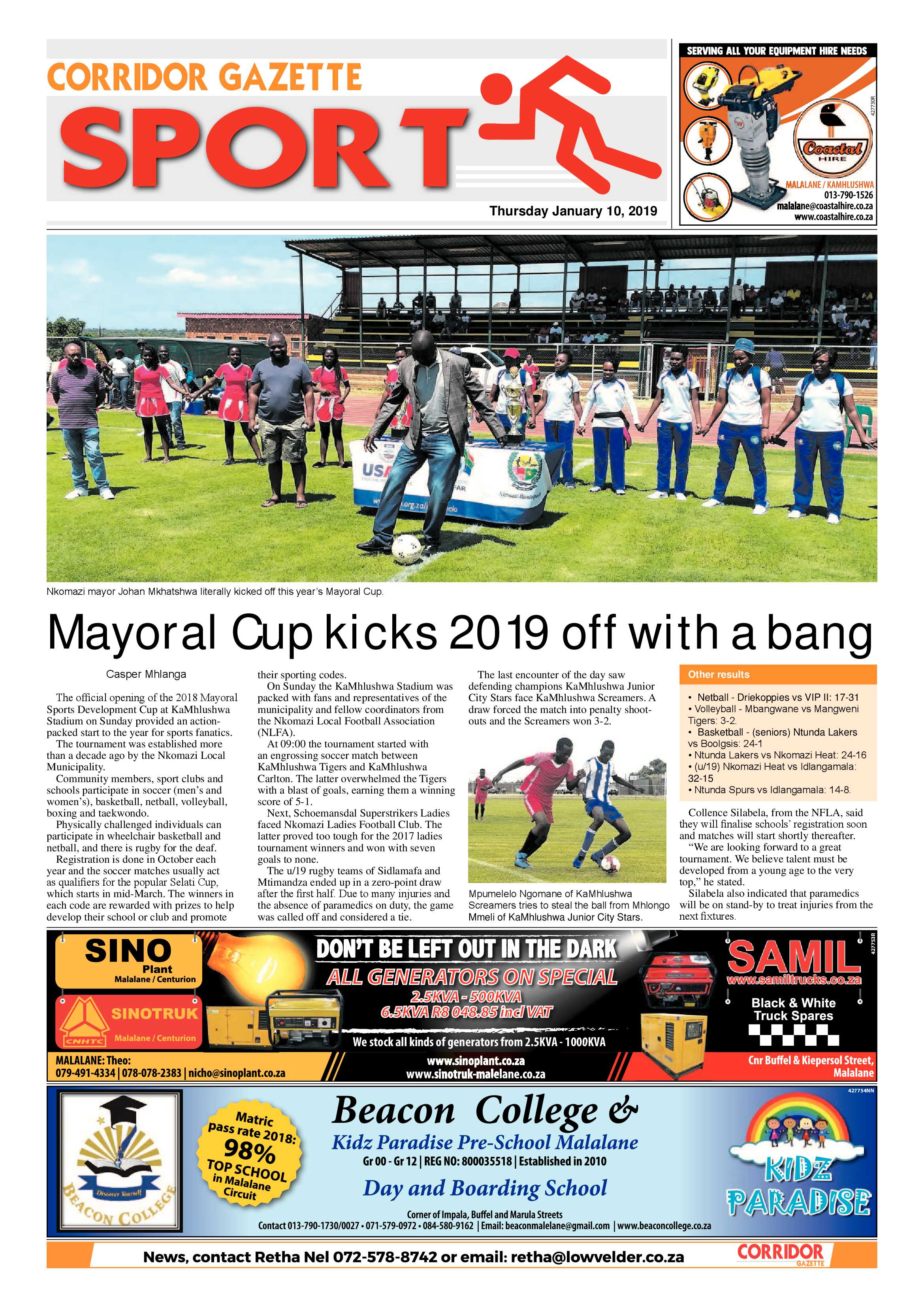 Corridor Gazette 10 January 2019 page 8