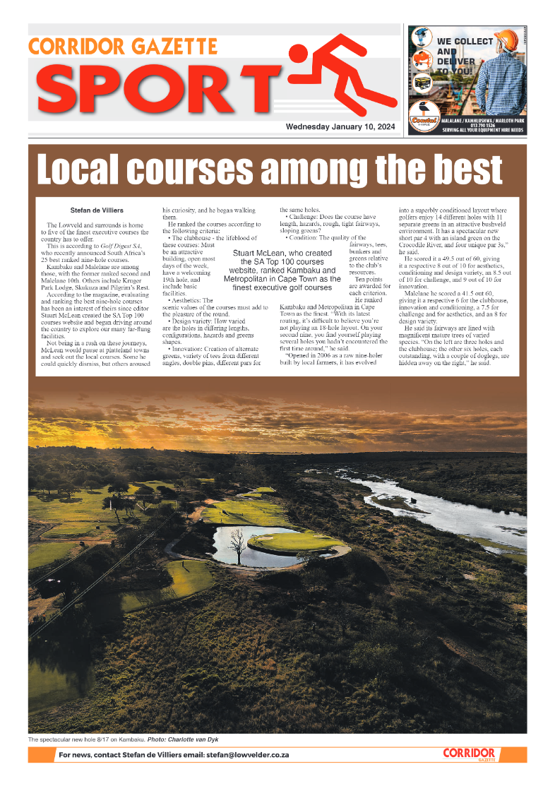 Corridor Gazette 10 January 2024 page 8