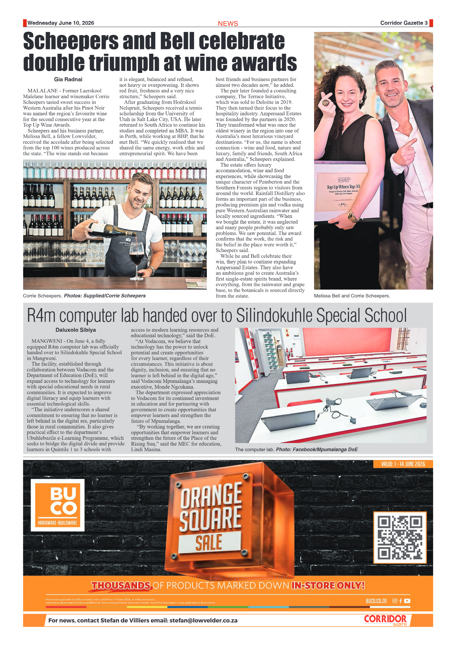 Corridor Gazette 10 June 2026 page 3
