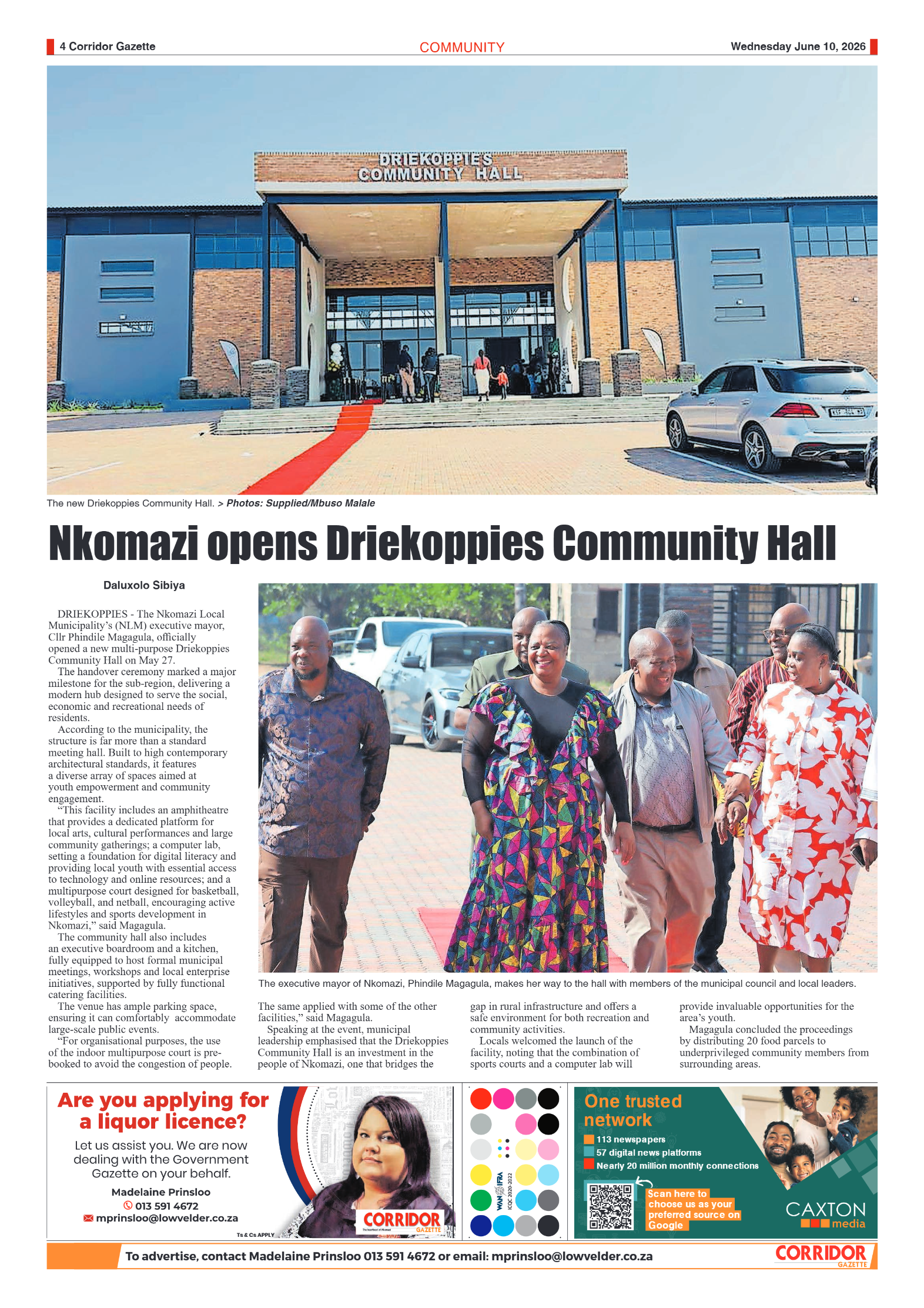 Corridor Gazette 10 June 2026 page 4