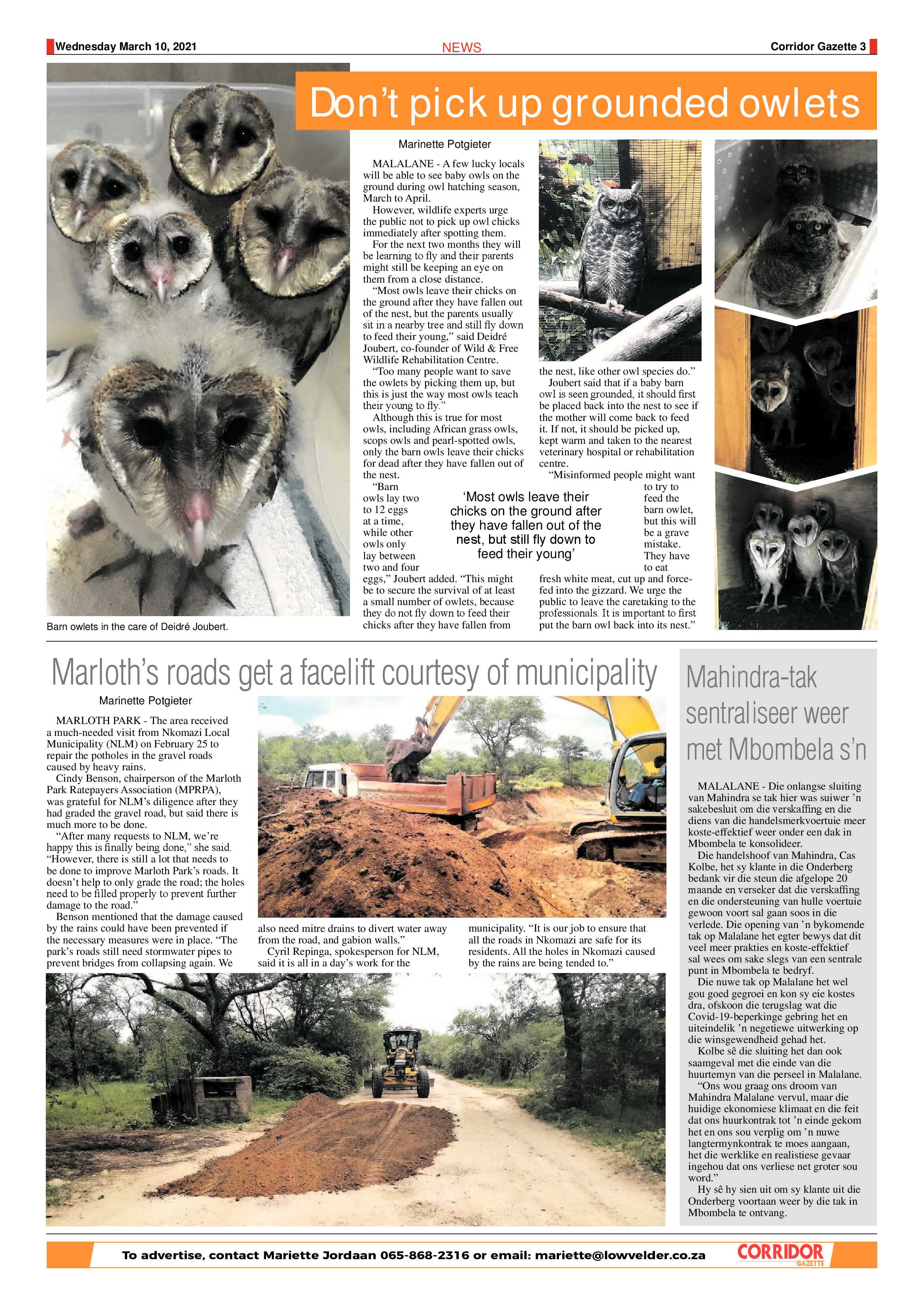 Corridor Gazette 10 March 2021 page 3