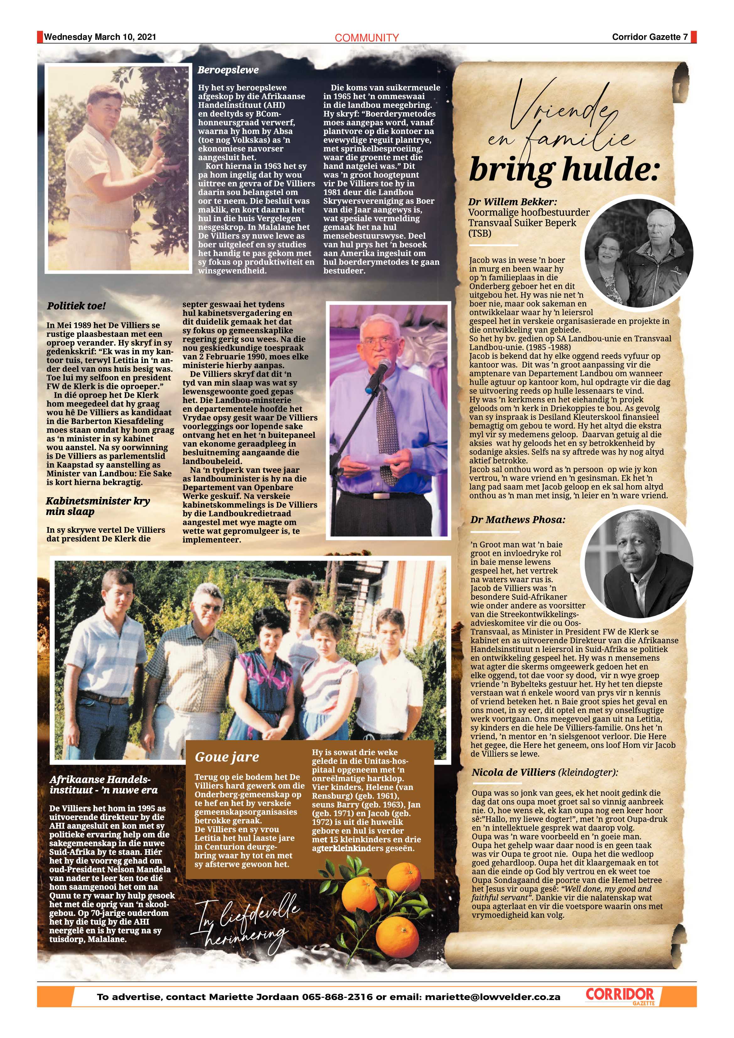 Corridor Gazette 10 March 2021 page 7