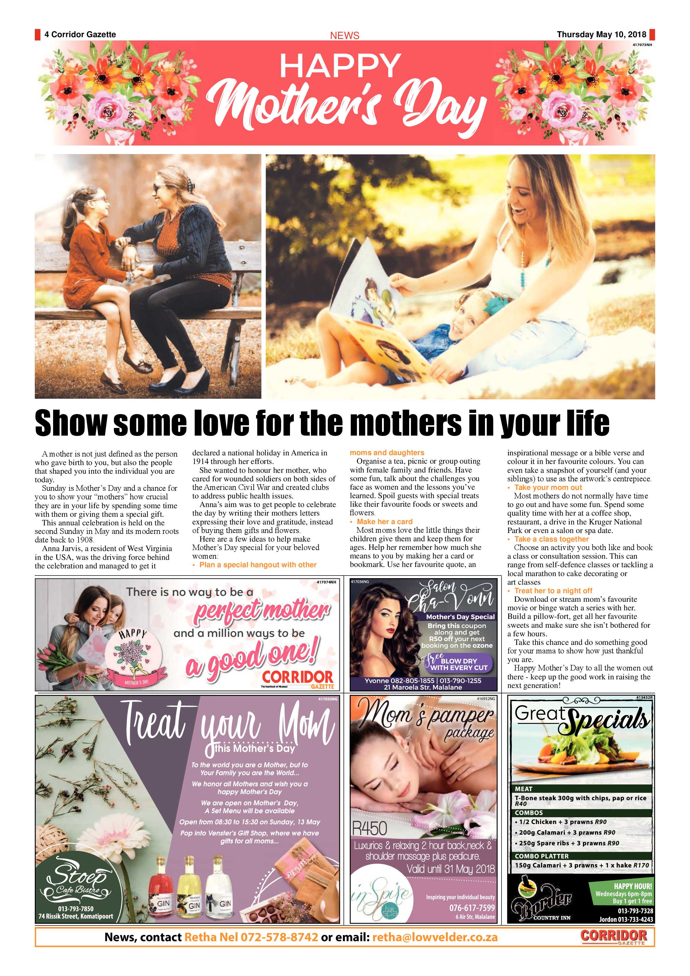 Corridor Gazette 10 May 2018 page 4