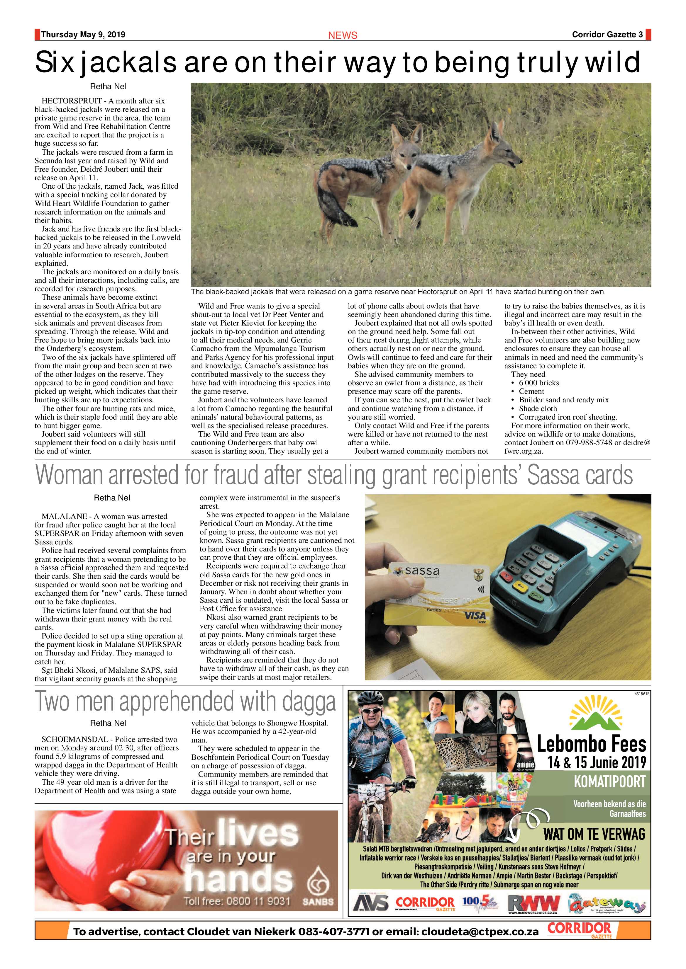 Corridor Gazette 9 May 2019 page 3