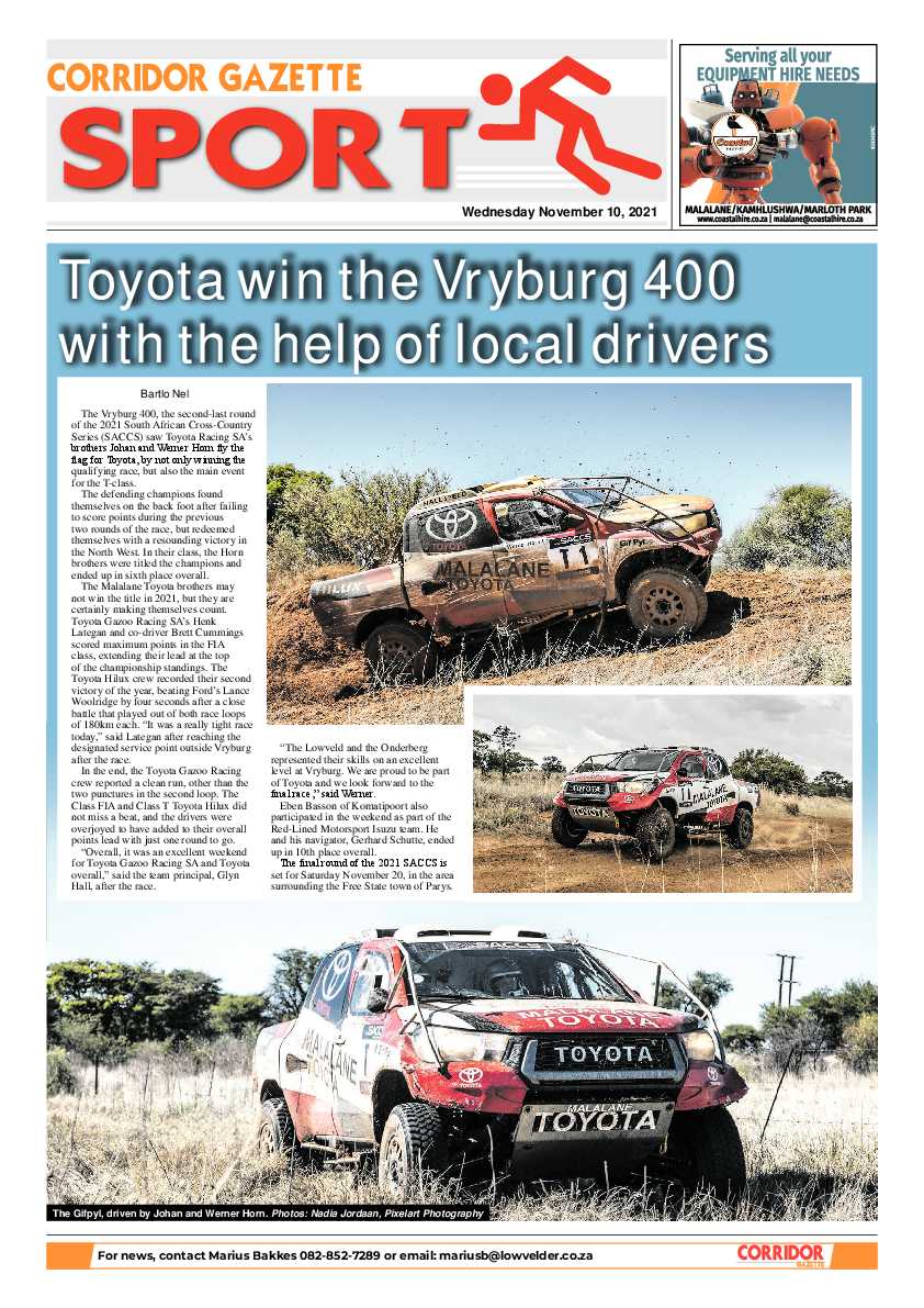 Corridor Gazette 10 November 2021 page 8