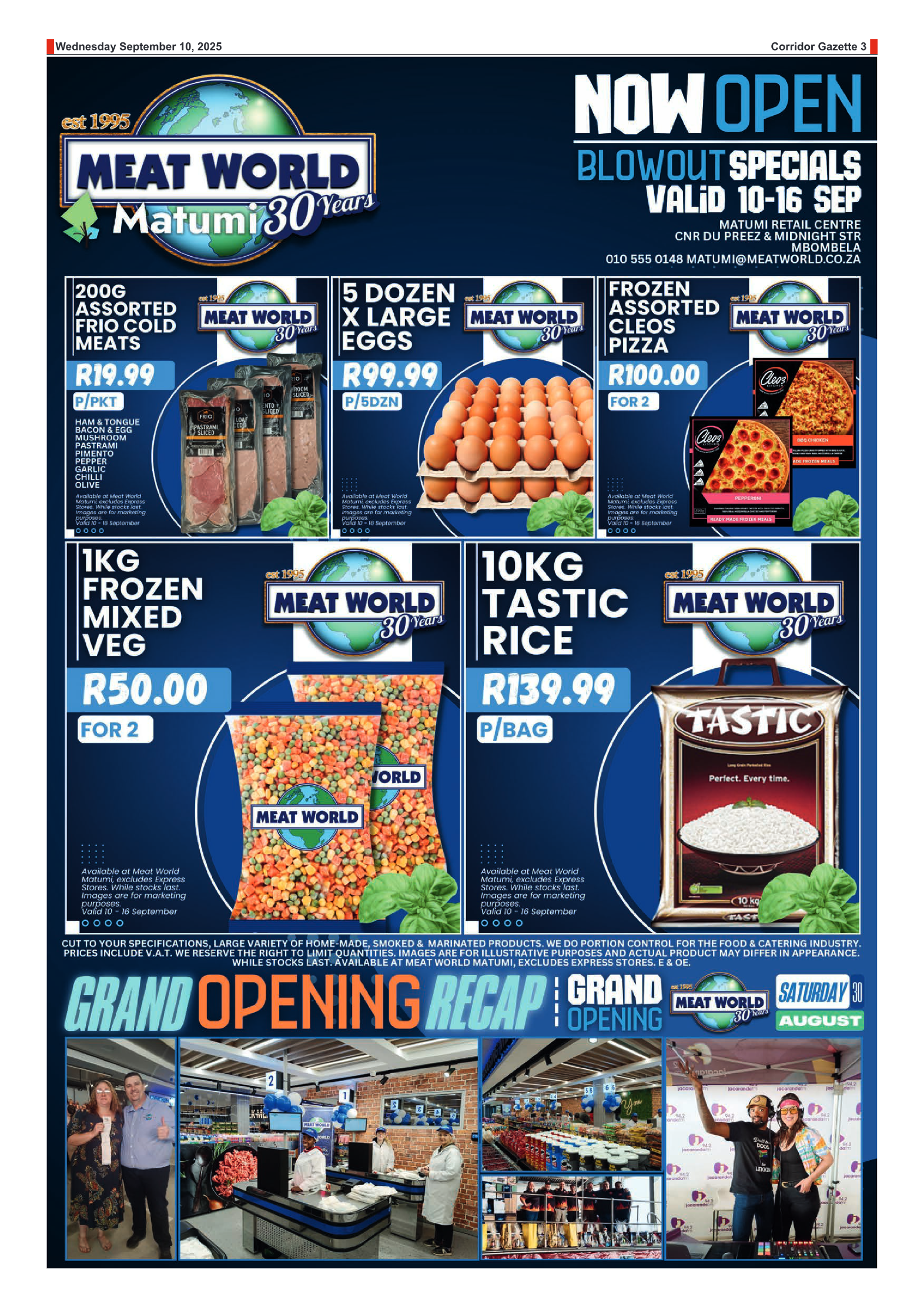 Corridor Gazette 10 September 2025 page 7