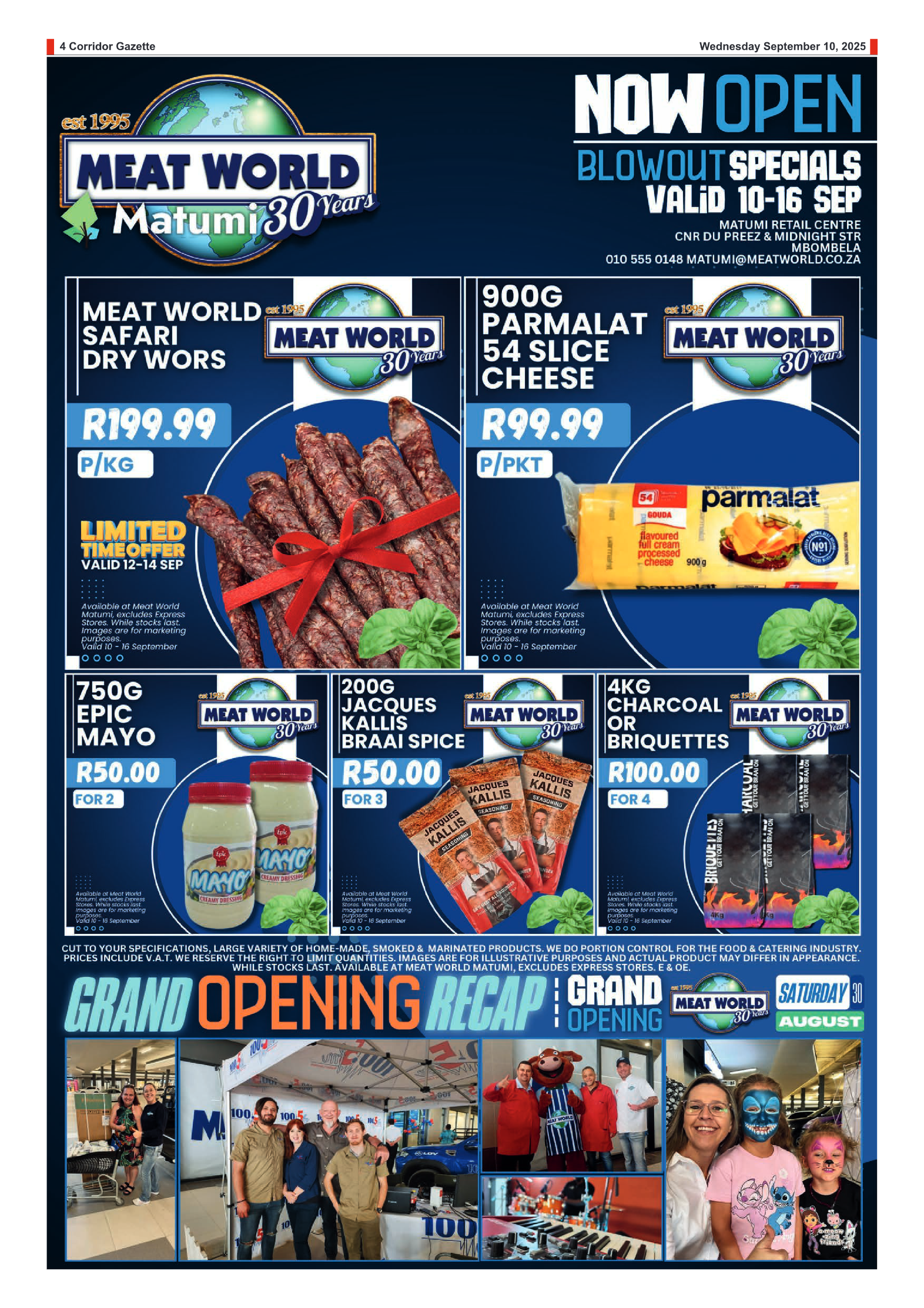 Corridor Gazette 10 September 2025 page 8