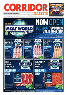 Corridor Gazette 10 September 2025