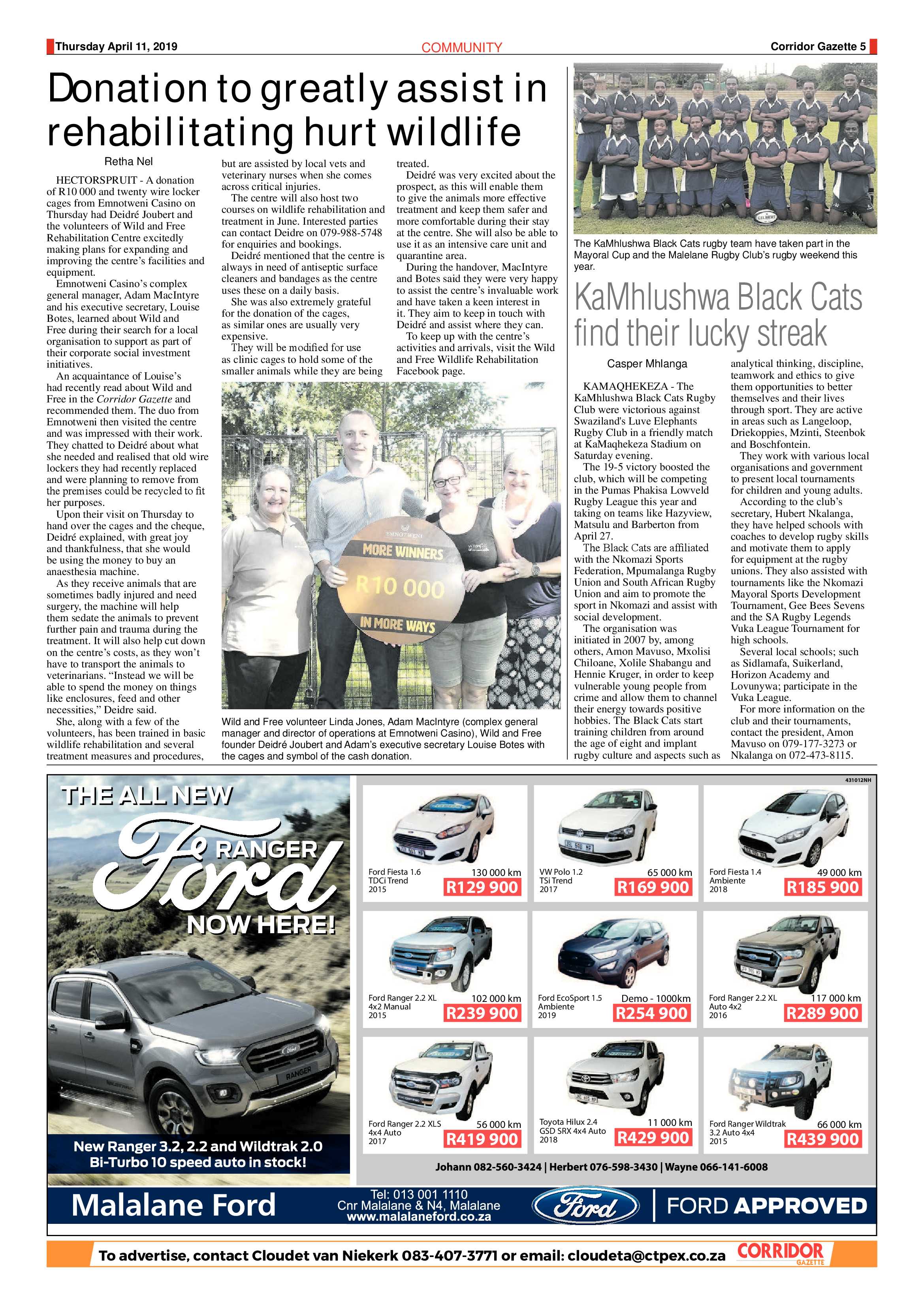 Corridor Gazette 11 April 2019 page 5