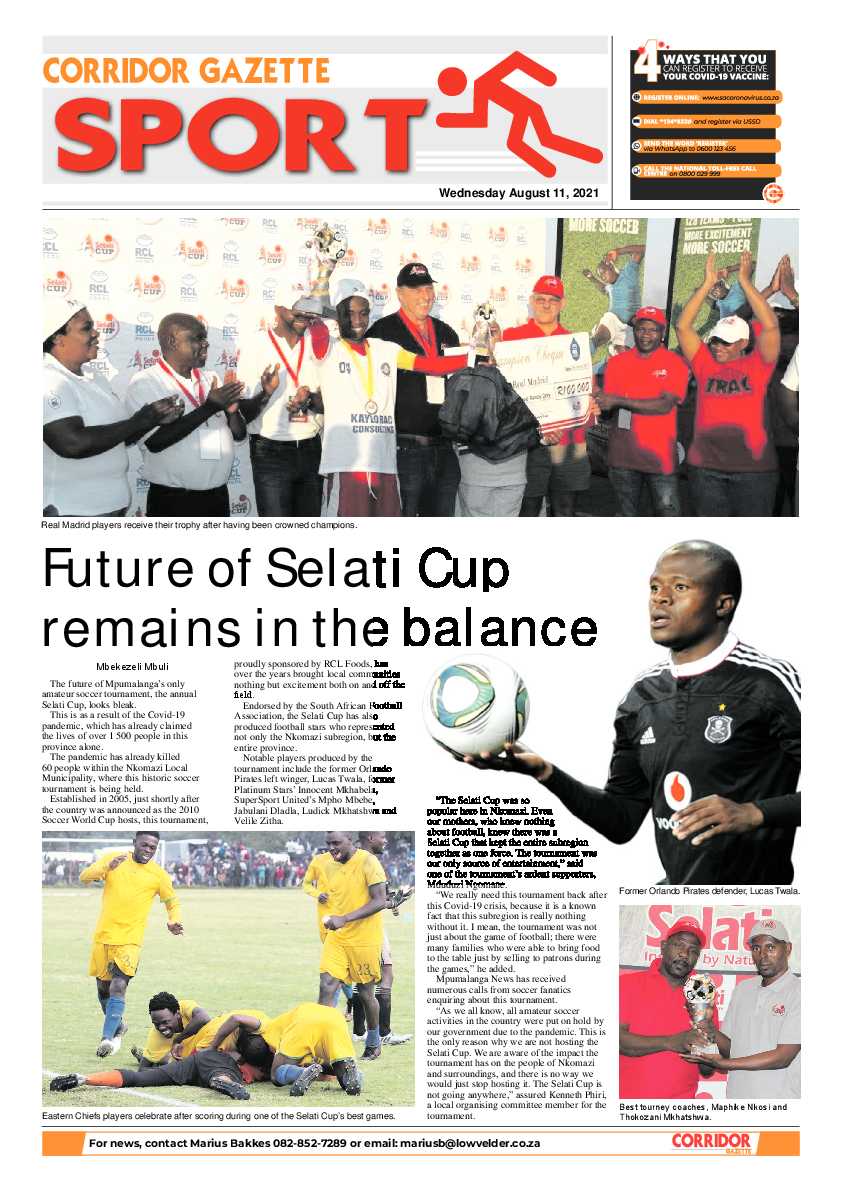 Corridor Gazette 11 August 2021 page 8