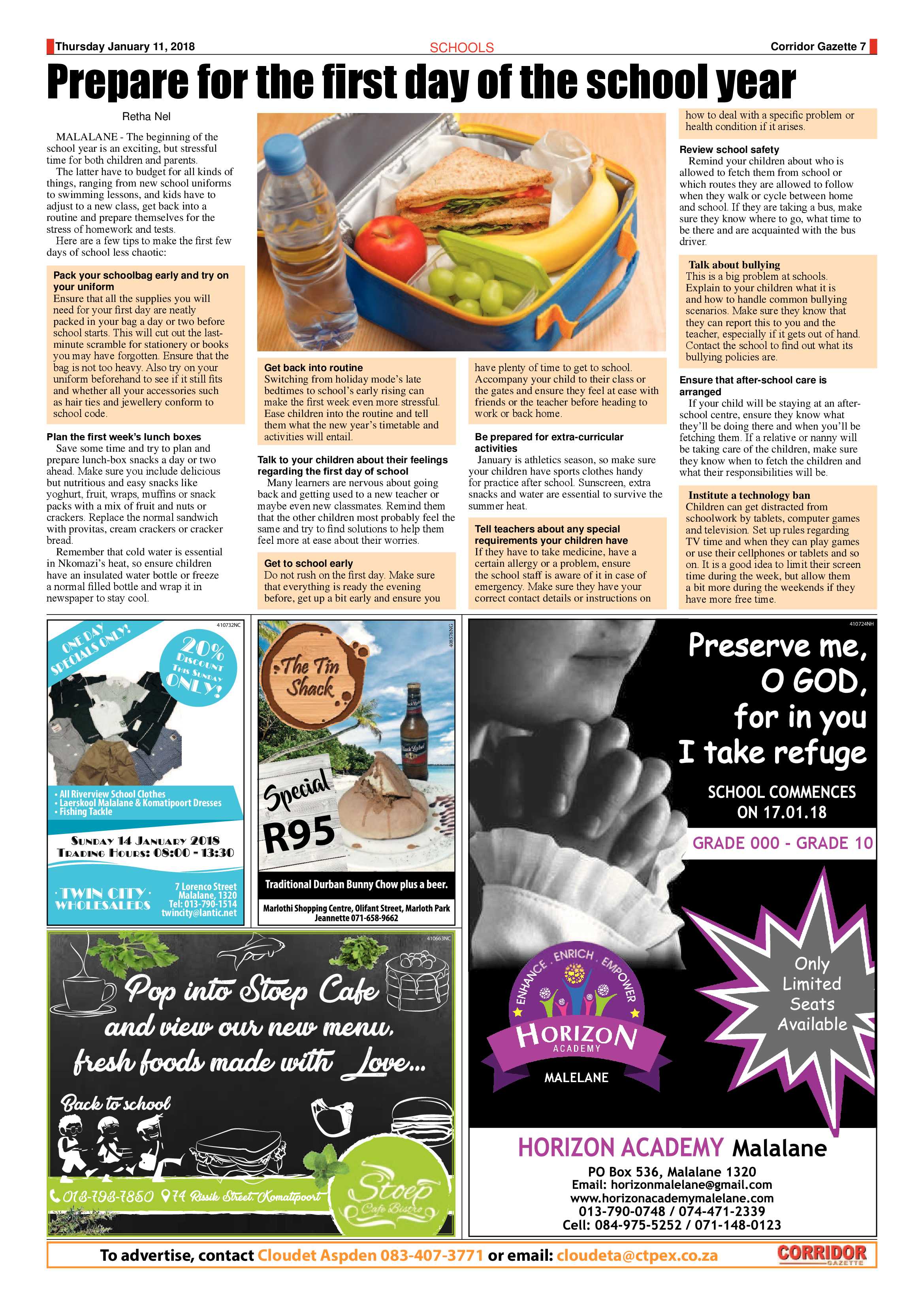 Corridor Gazette 11 January 2018 page 7
