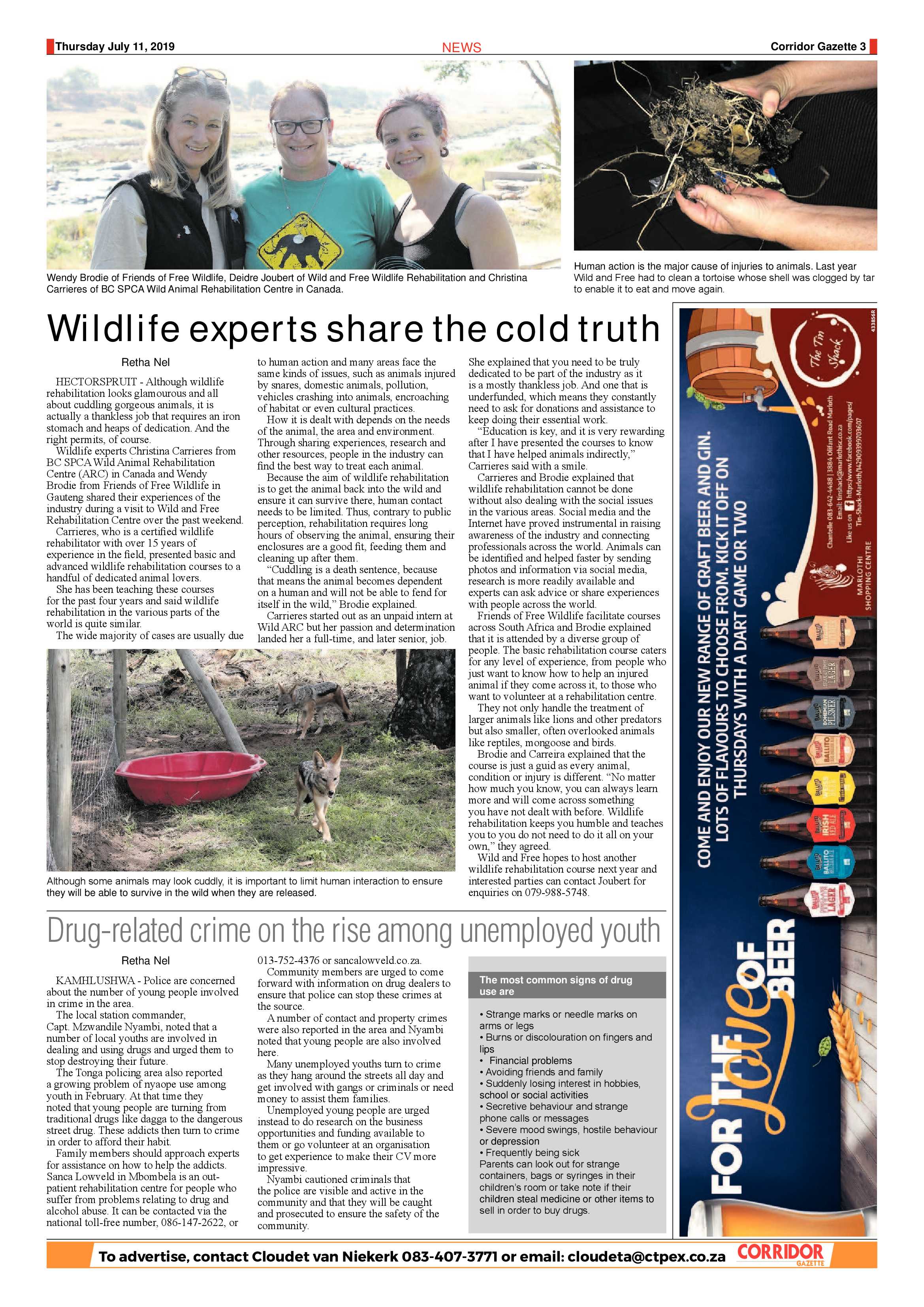 Corridor Gazette 11 July 2019 page 3