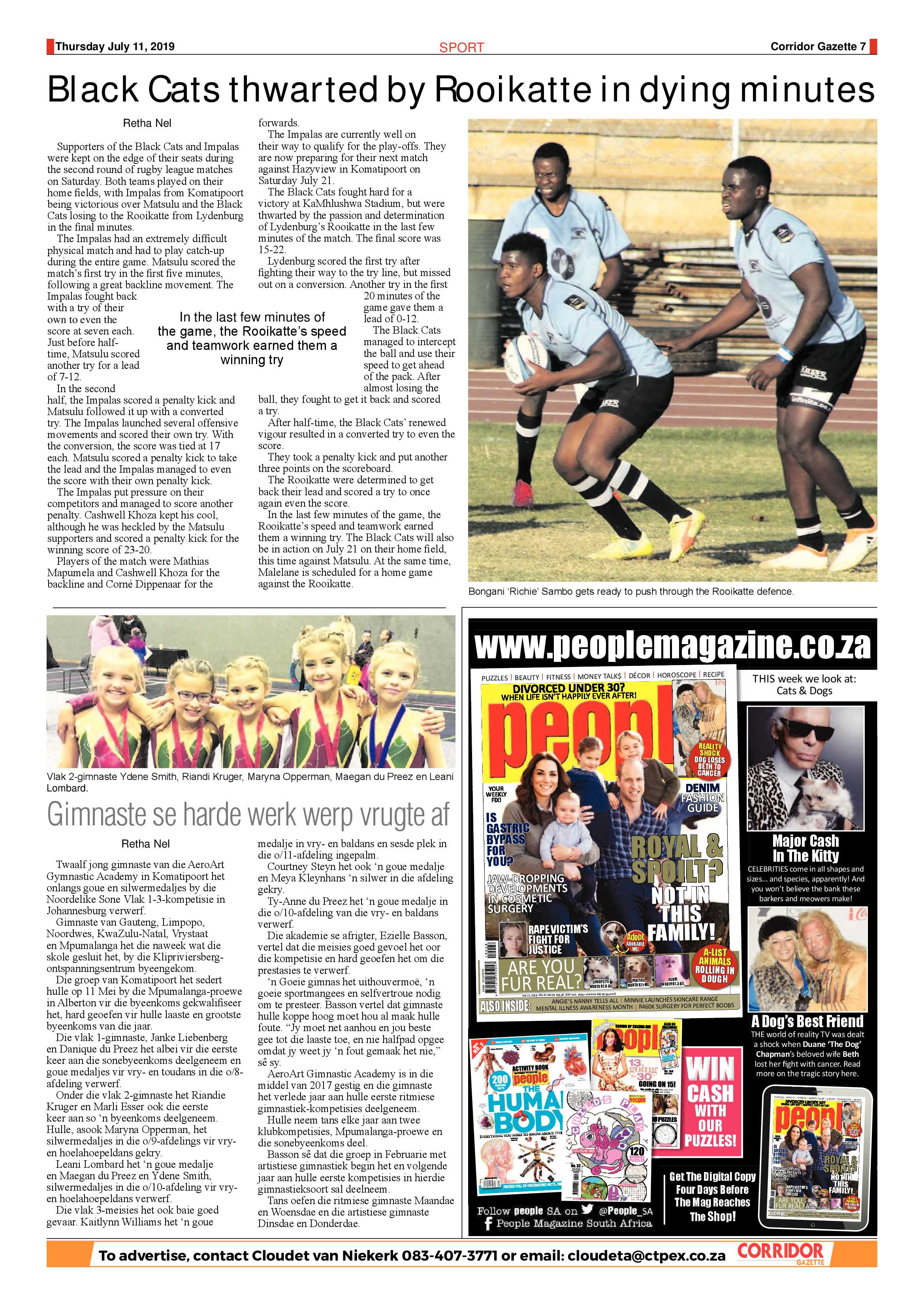 Corridor Gazette 11 July 2019 page 7