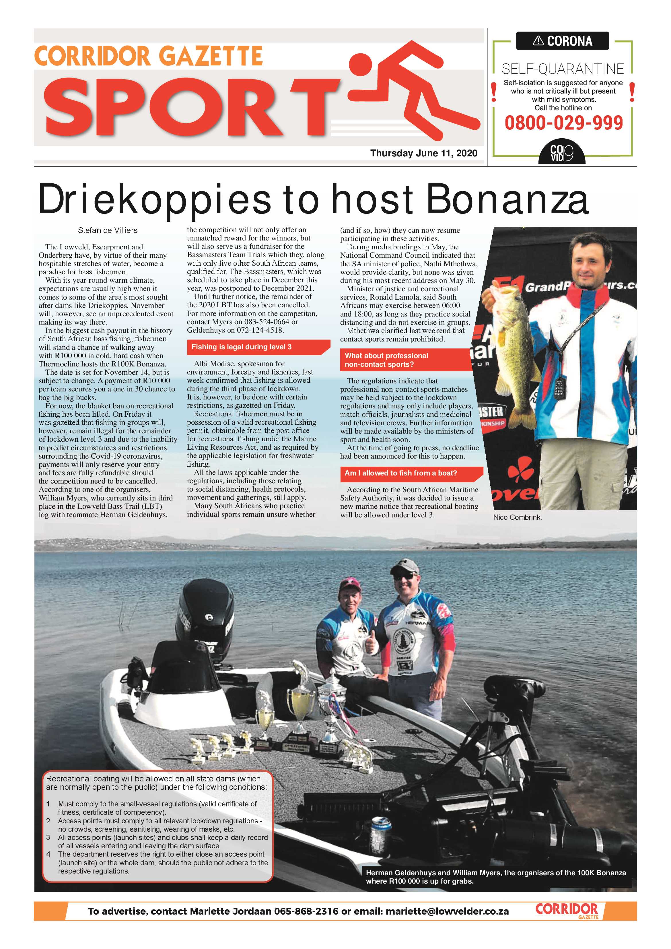 Corridor Gazette 11 June 2020 page 8