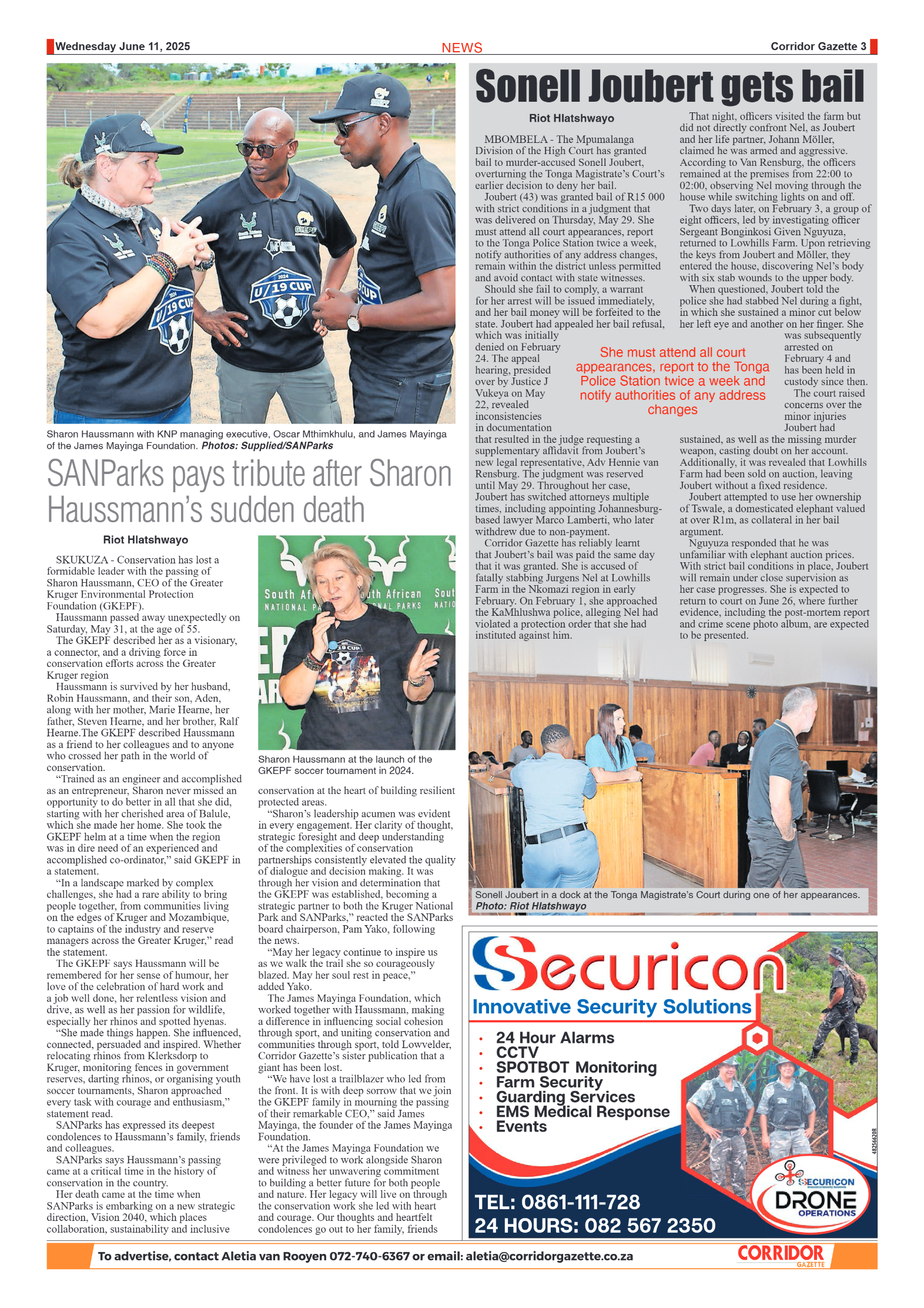 Corridor Gazette 11 June 2025 page 3