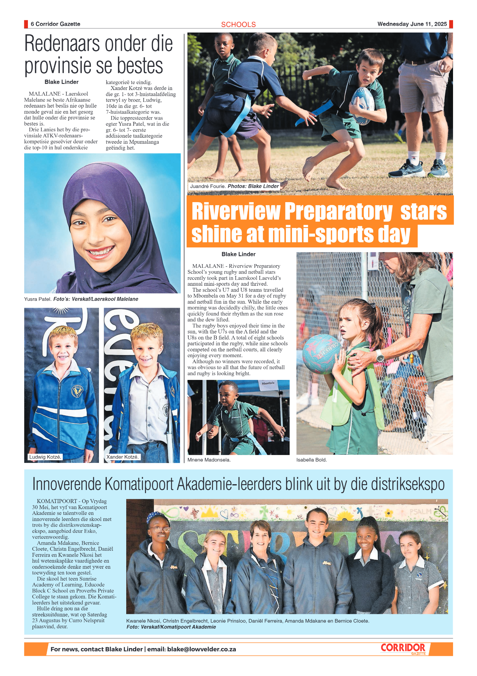 Corridor Gazette 11 June 2025 page 6