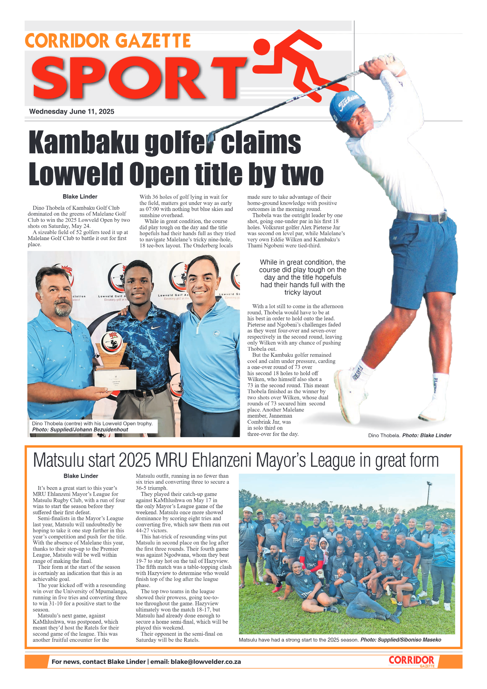 Corridor Gazette 11 June 2025 page 8