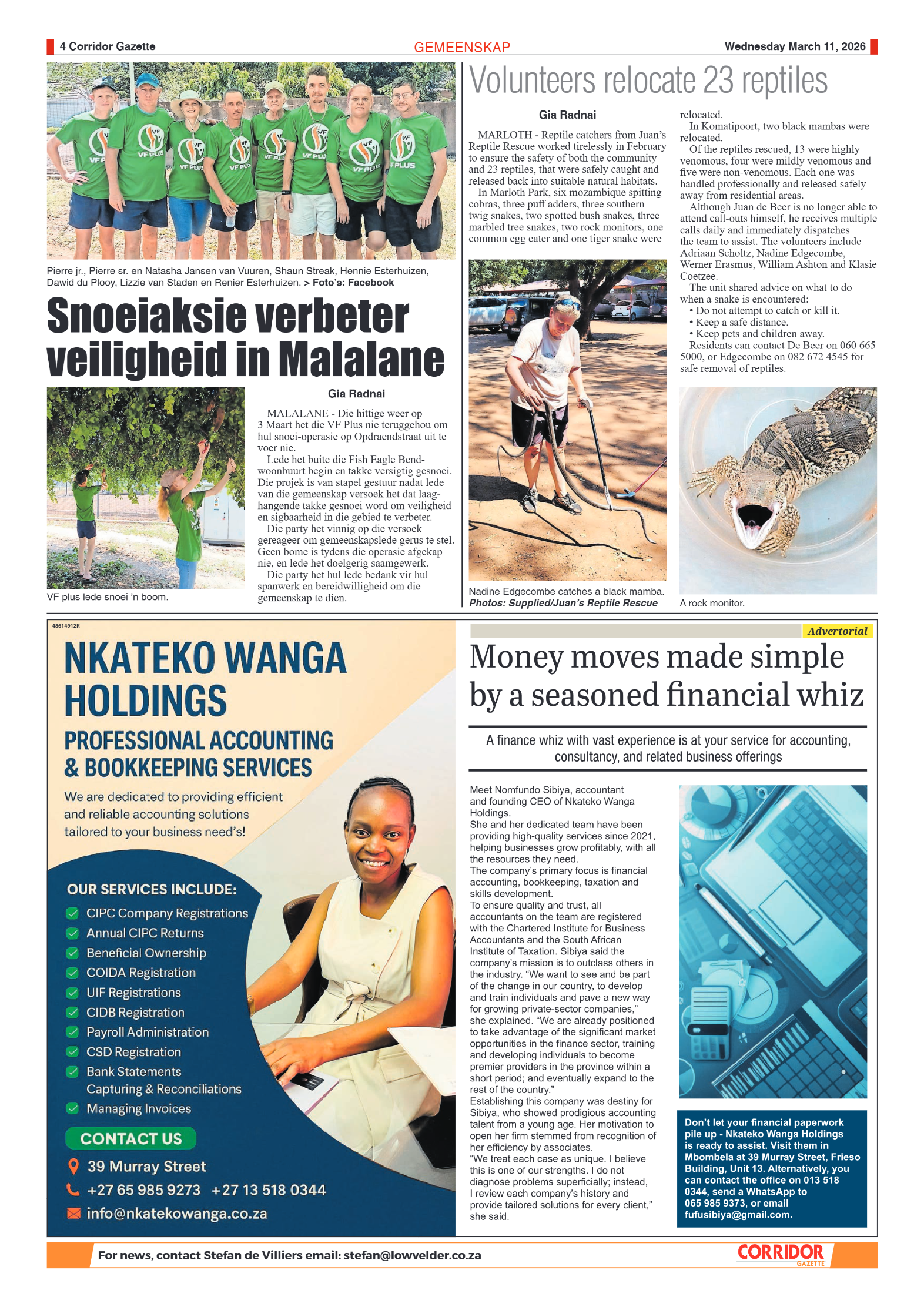 Corridor Gazette 11 March 2026 page 4