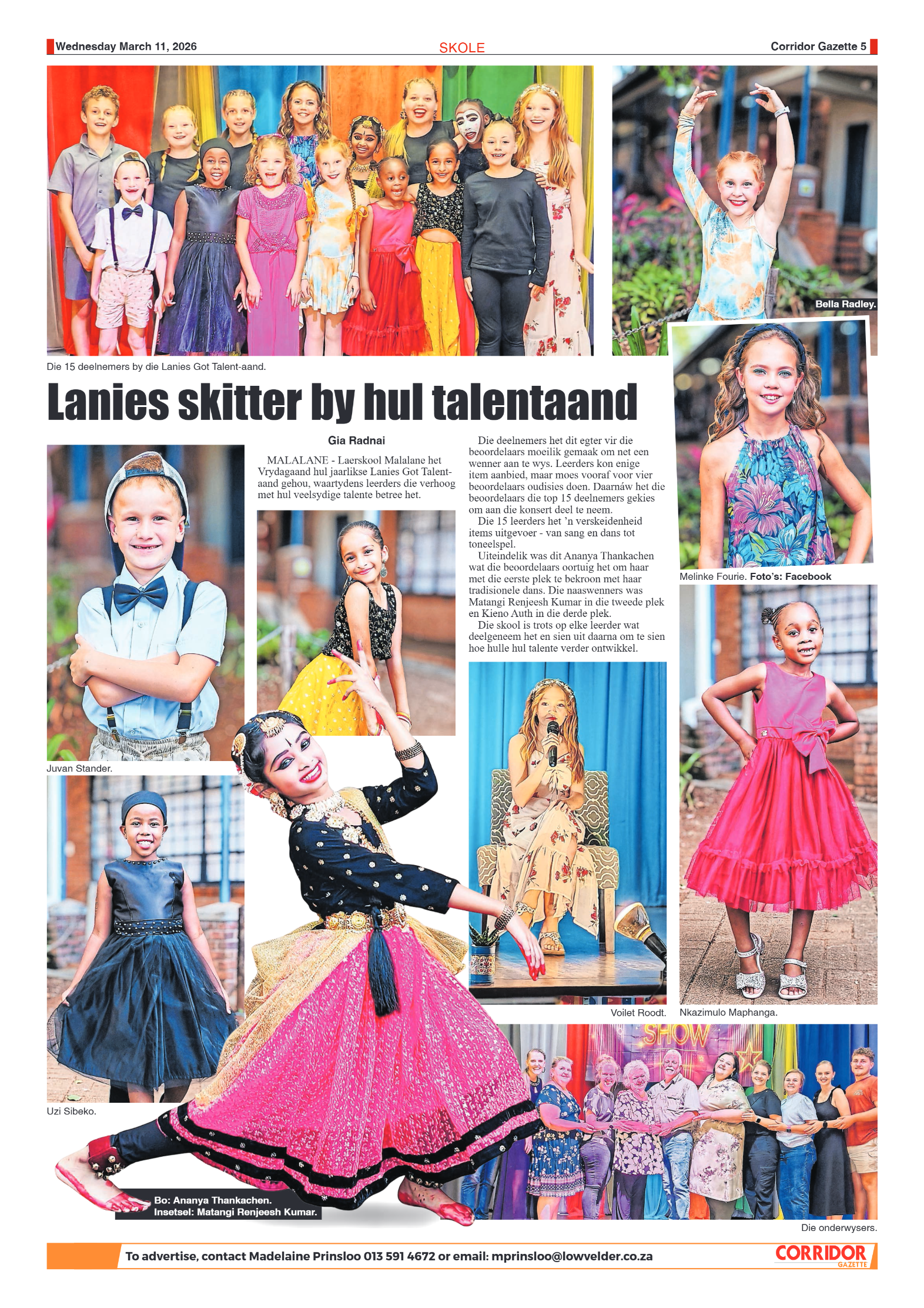 Corridor Gazette 11 March 2026 page 5