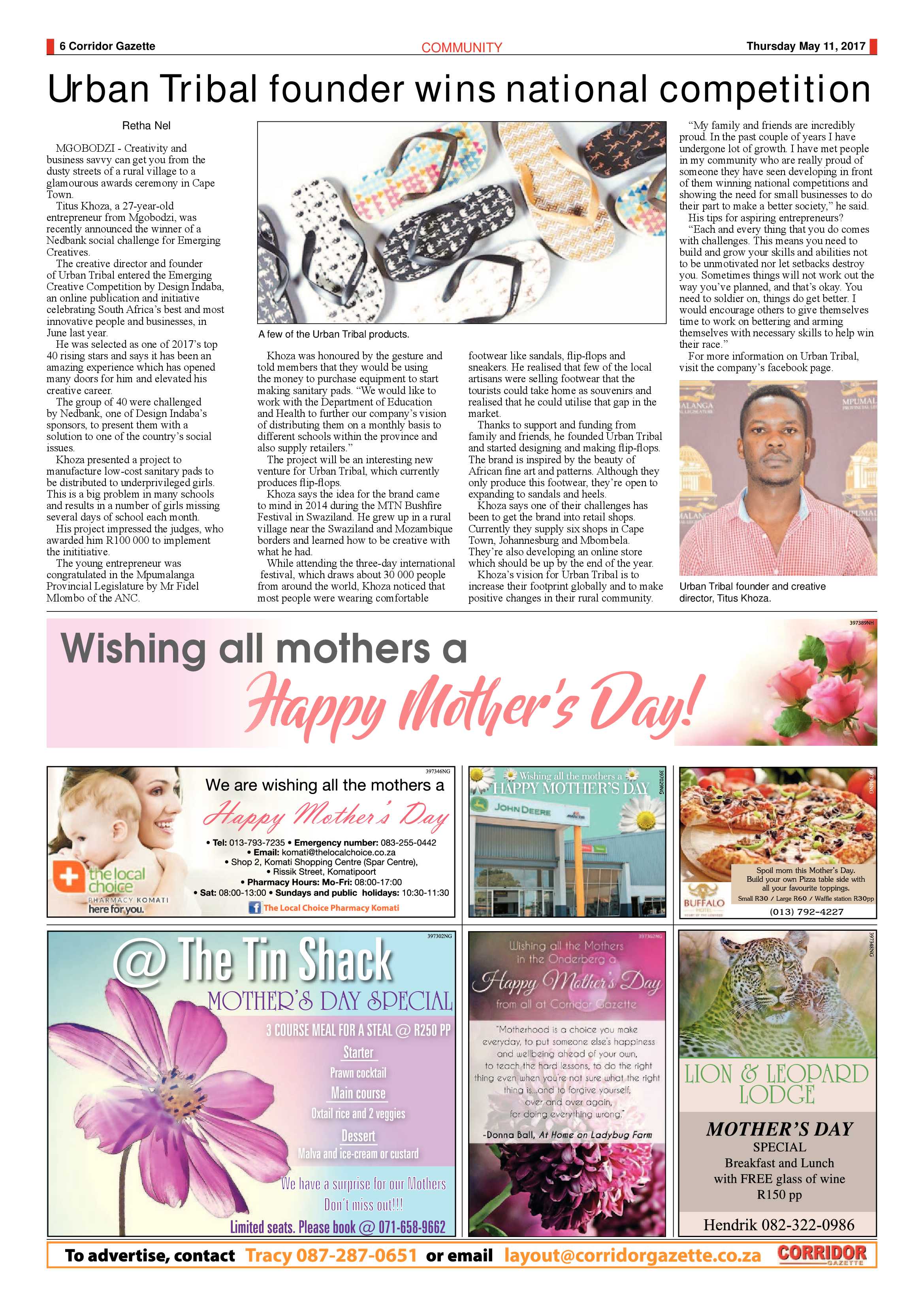 Corridor Gazette 11 May 2017 page 6