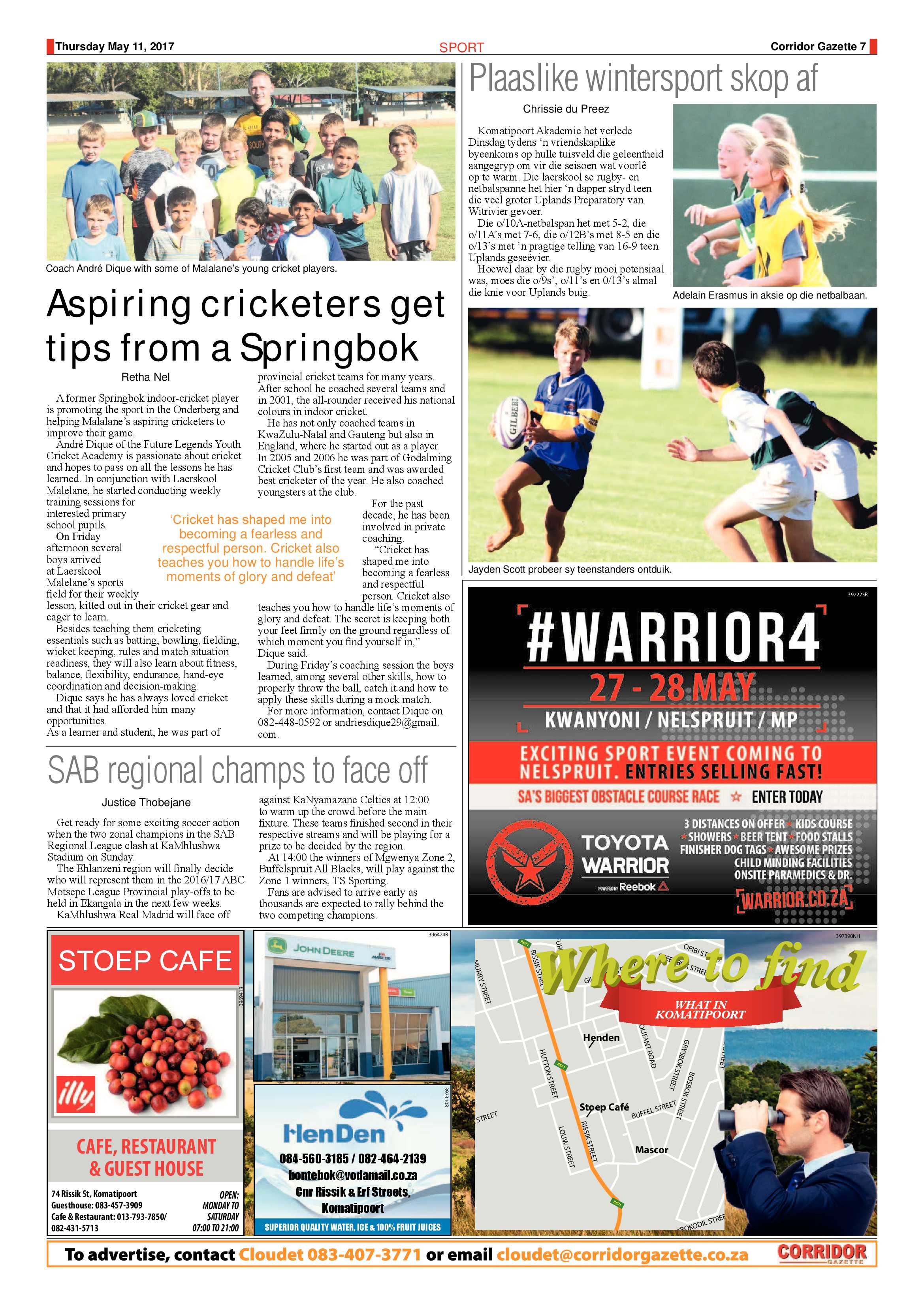 Corridor Gazette 11 May 2017 page 7