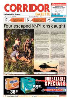 Corridor Gazette 11 May 2017