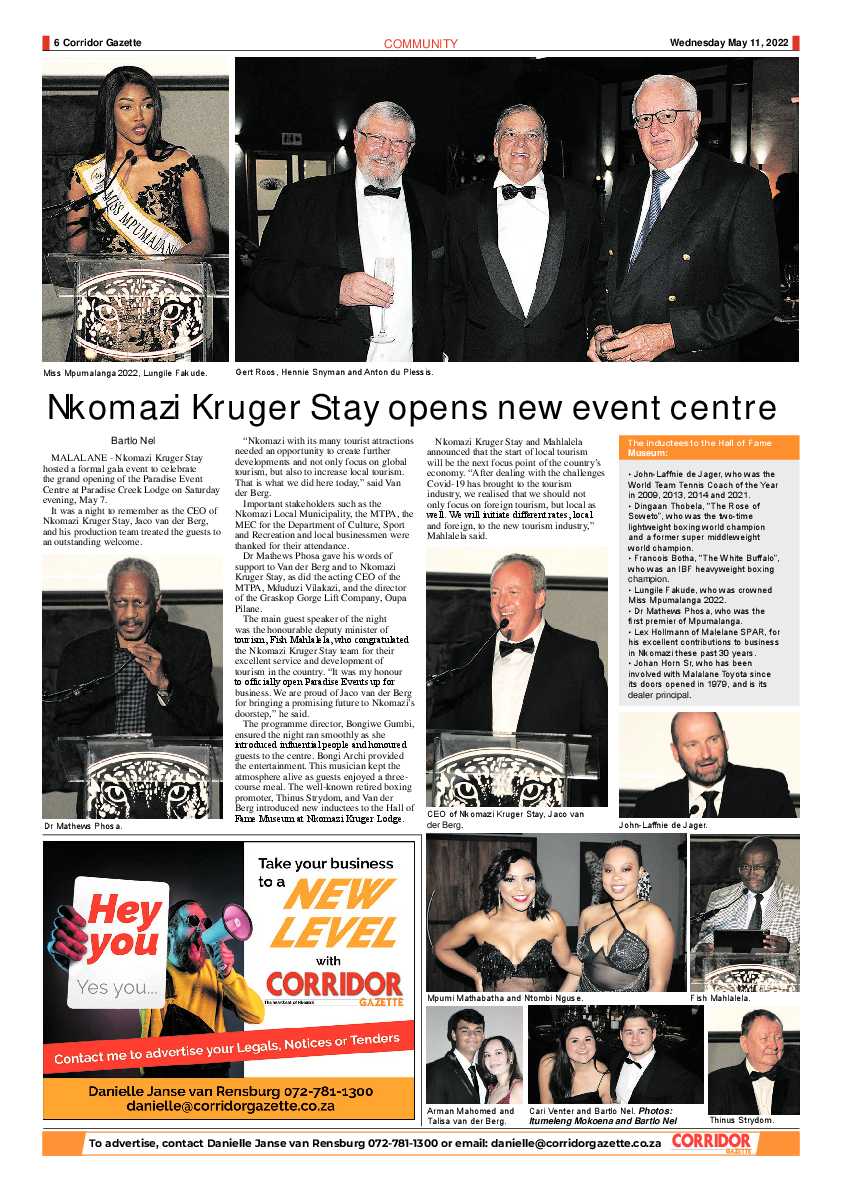 Corridor Gazette 11 May 2022 page 6