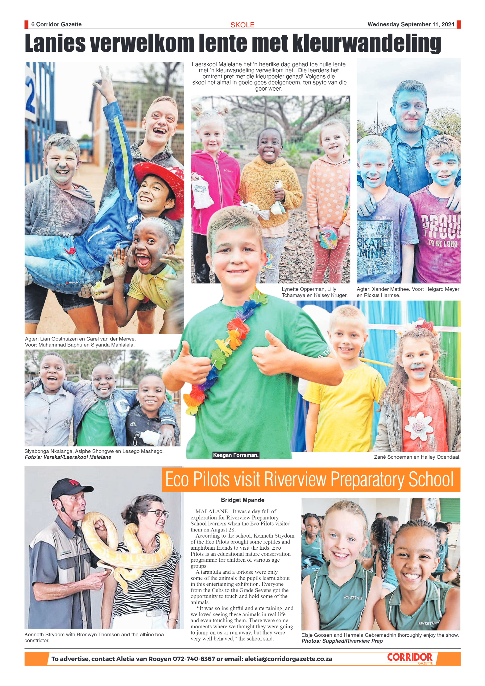 Corridor Gazette 11 September 2024 page 6