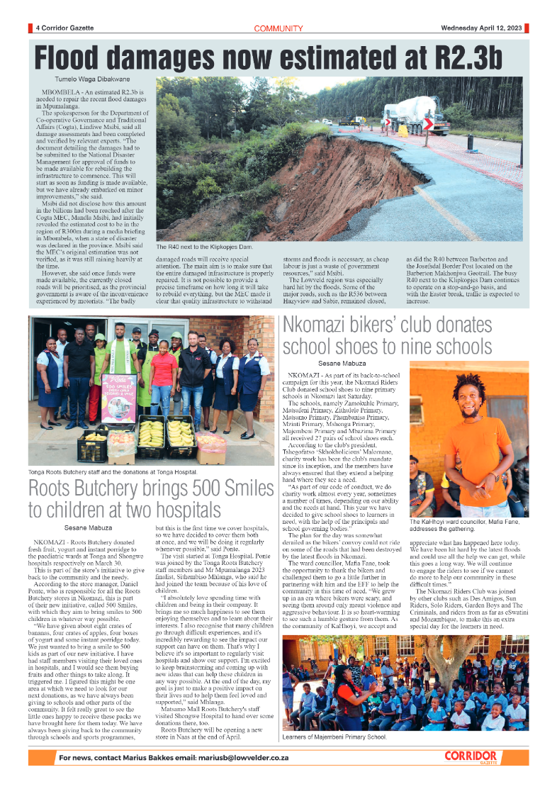Corridor Gazette 12 April 2023 page 4