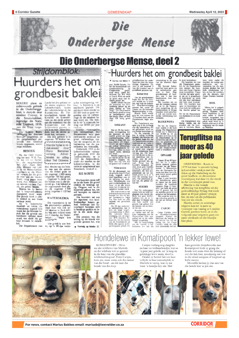 Corridor Gazette 12 April 2023 page 6