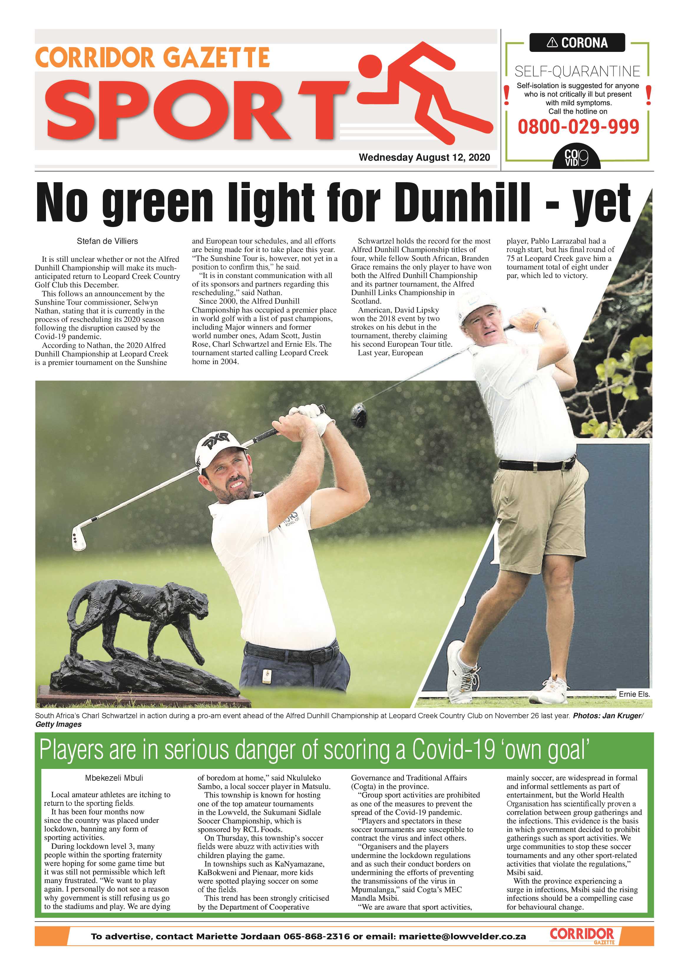 Corridor Gazette 12 August 2020 page 8