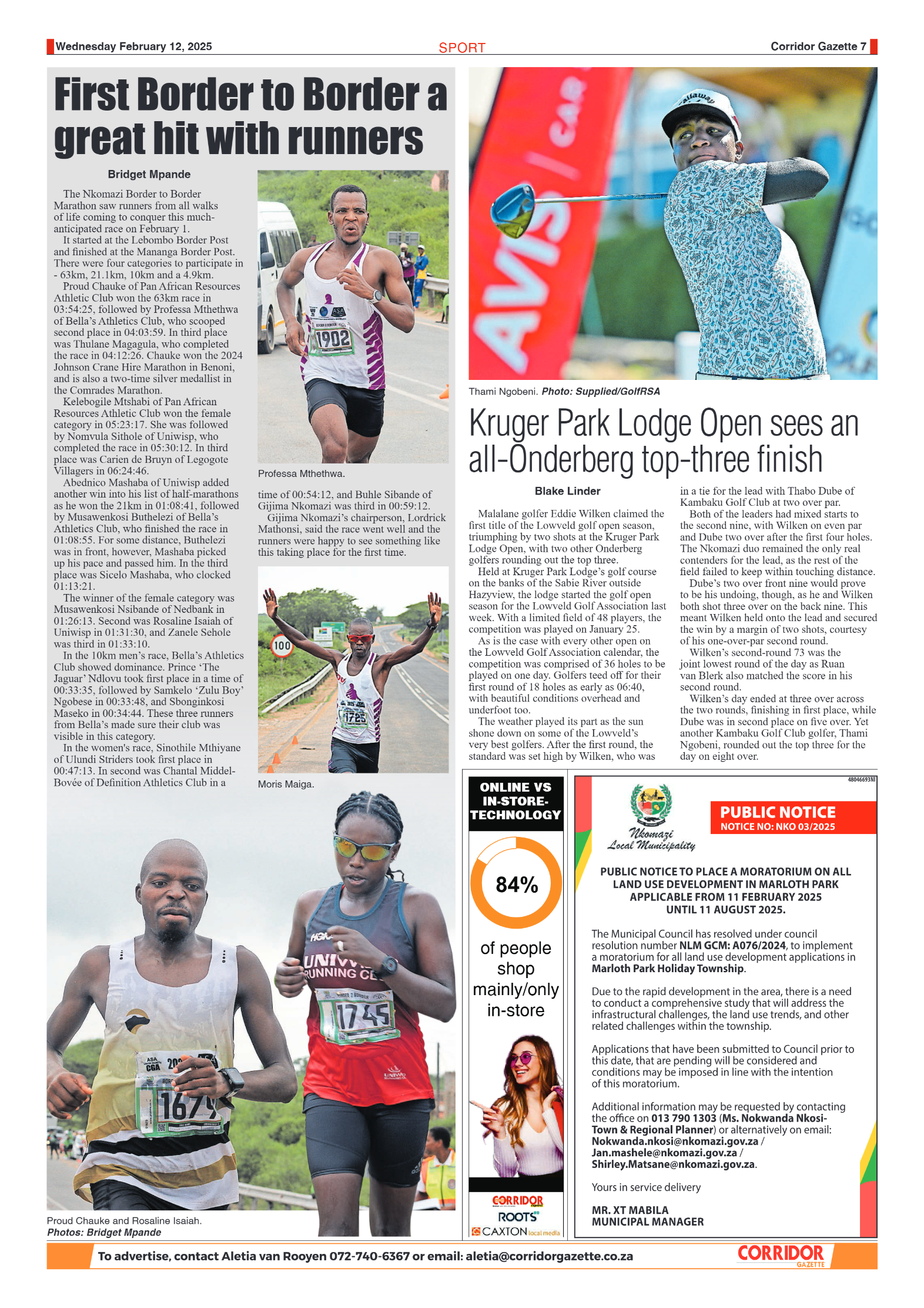 Corridor Gazette 12 February 2025 page 7