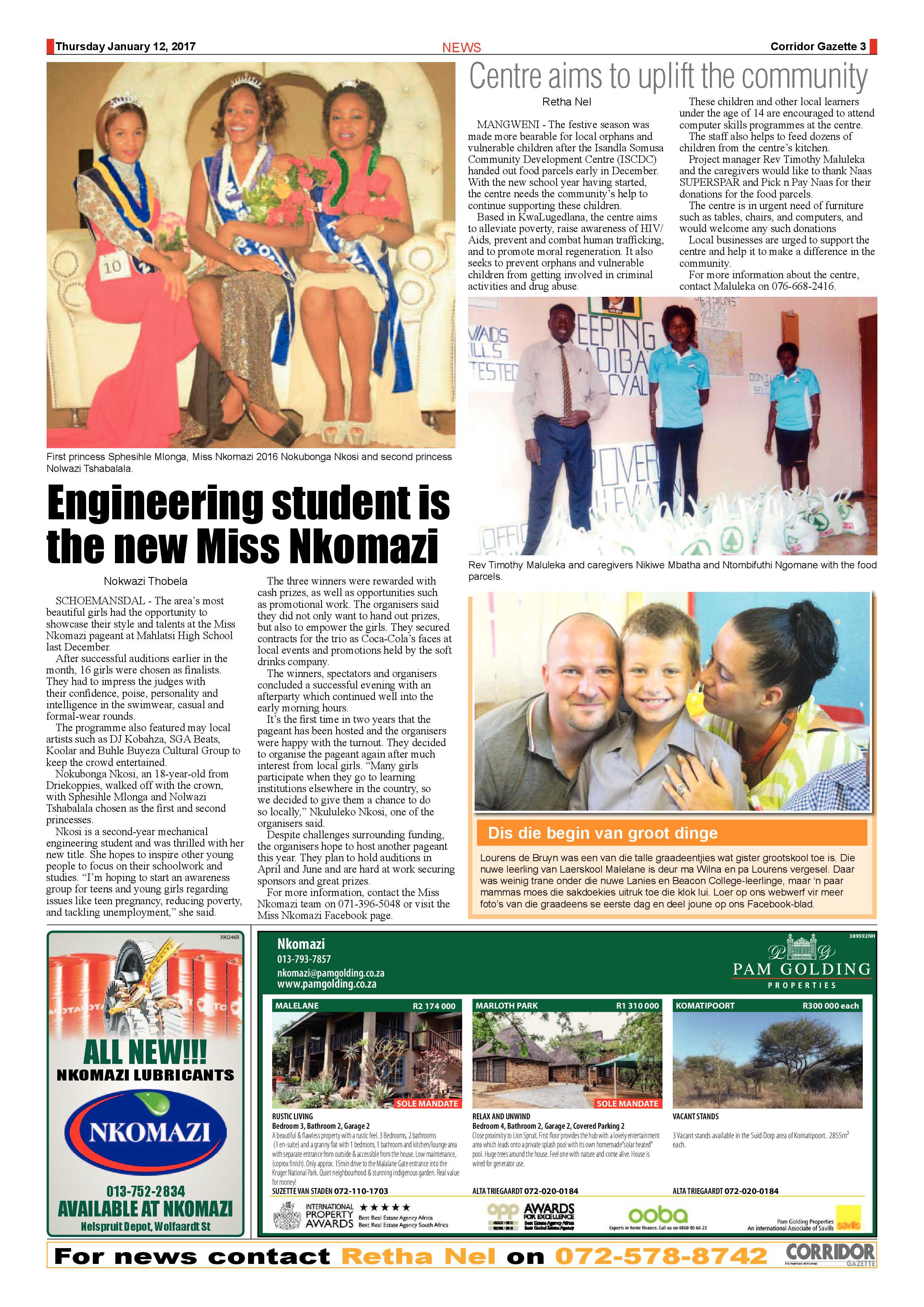 Corridor Gazette 12 January 2017 page 3